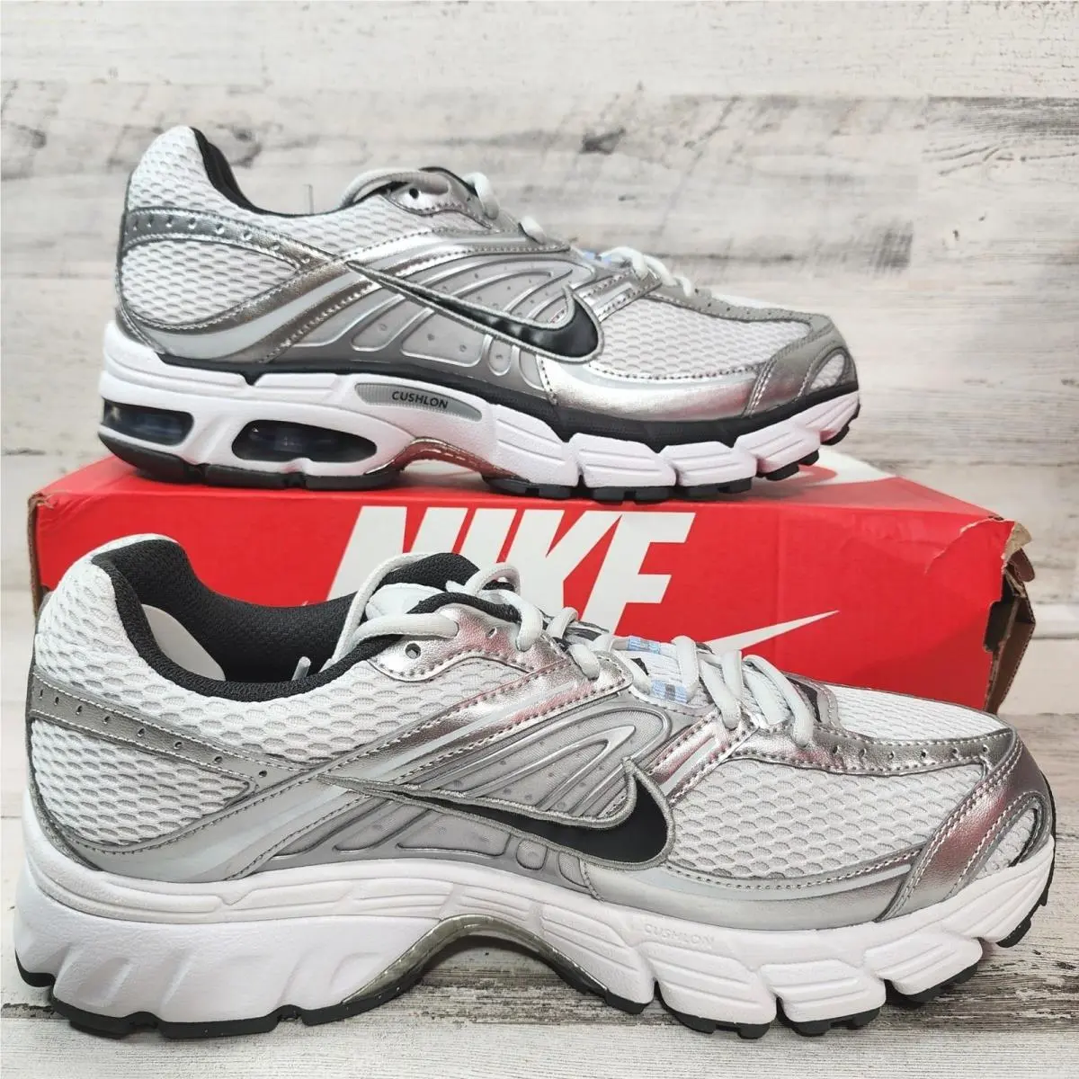 Nike shoes - Nike Air Max Moto 2K - Silver 0