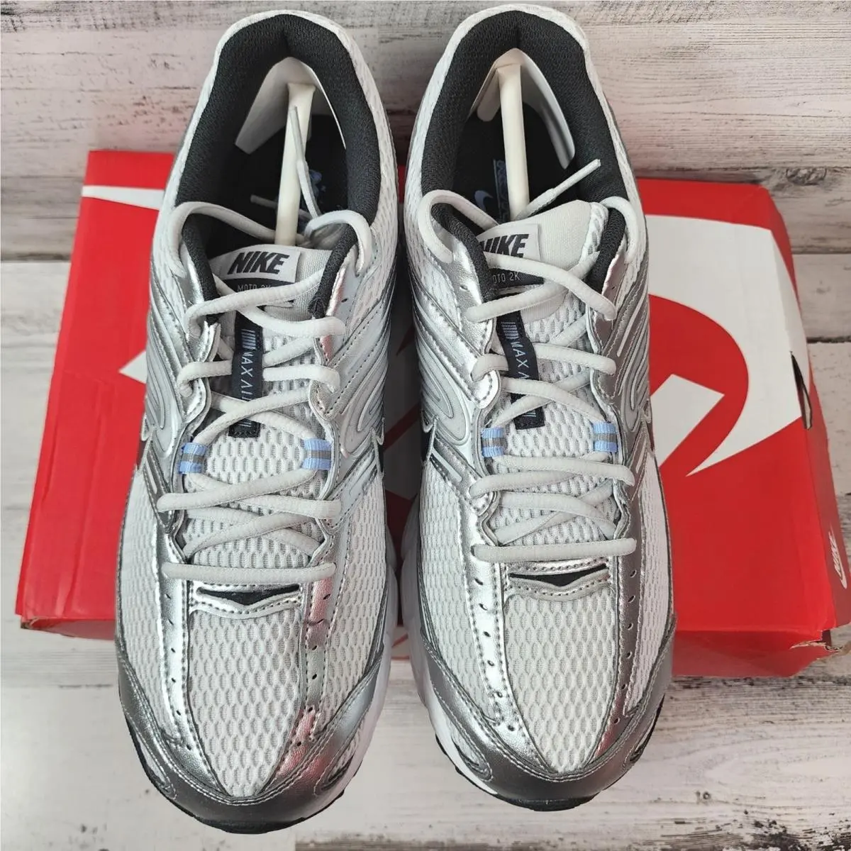 Nike shoes - Nike Air Max Moto 2K - Silver 4
