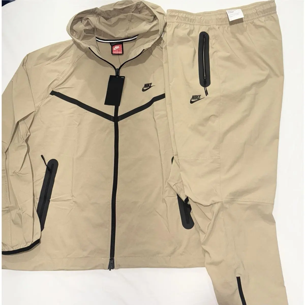 Nike clothing - Nike Tech - Tech - Beige/Black 0
