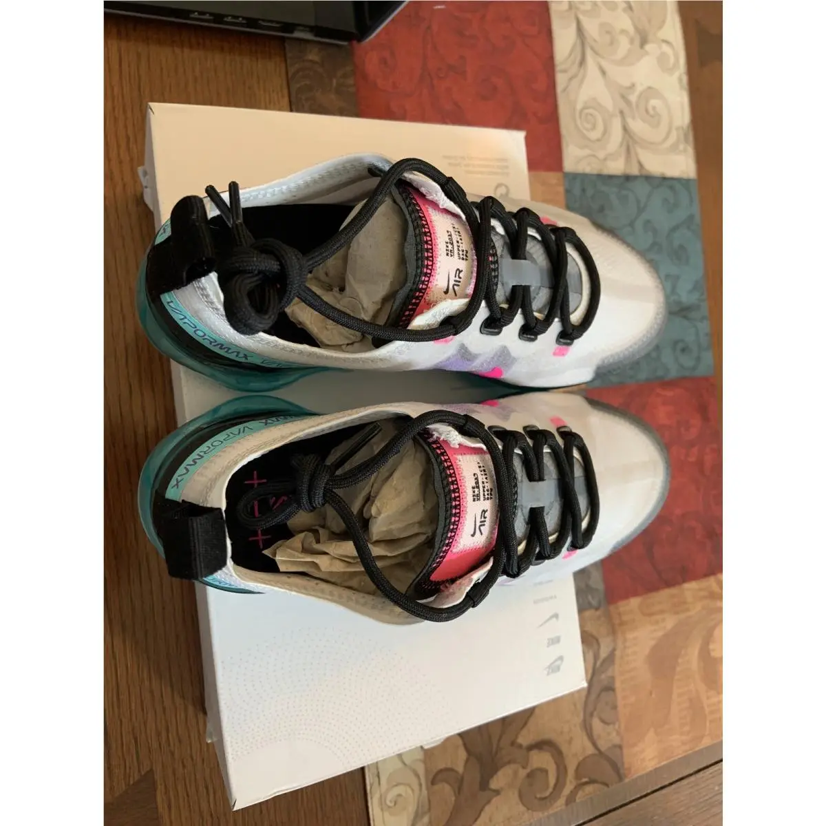 Nike shoes - Nike Air VaporMax 2019 - Air VaporMax - AR6632 005 - Platinum tint/ Pink Blast 6