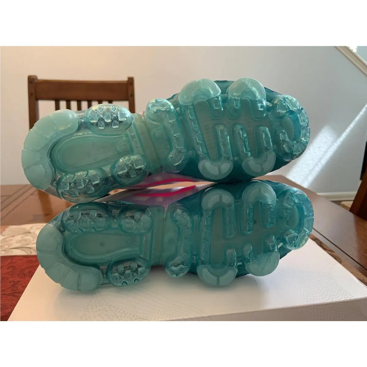 Nike shoes - Nike Air VaporMax 2019 - Air VaporMax - AR6632 005 - Platinum tint/ Pink Blast 7