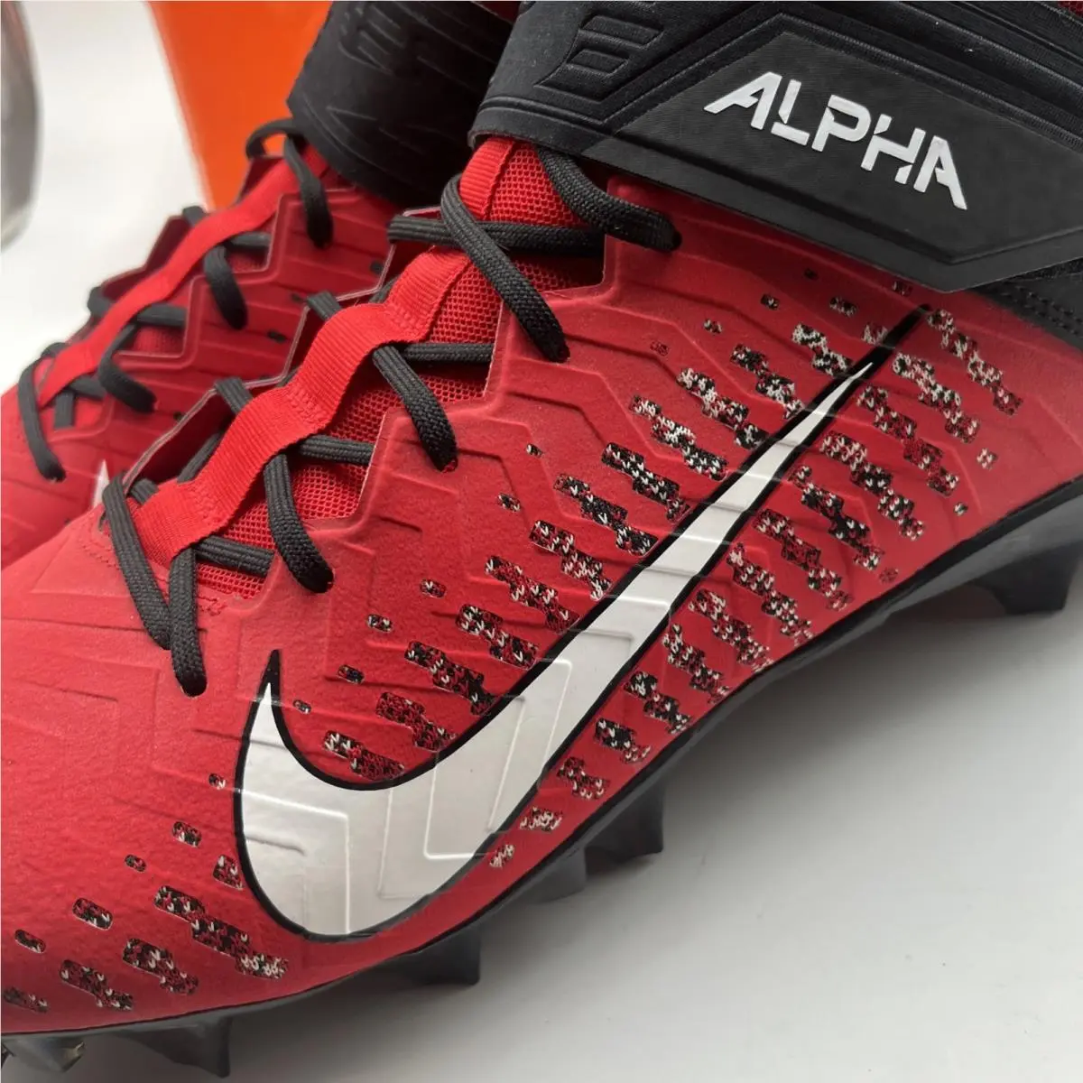 Nike shoes - Nike Alpha Menace Pro 2 - AQ3209-601 - Red, Manufacturer: University Red/White-Black (UPC: 193658279109) 9