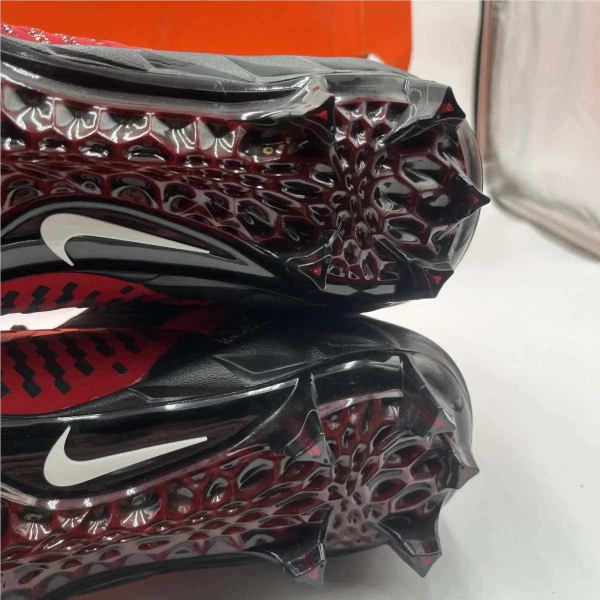Nike shoes - Nike Alpha Menace Pro 2 - AQ3209-601 - Red, Manufacturer: University Red/White-Black (UPC: 193658279109) 12