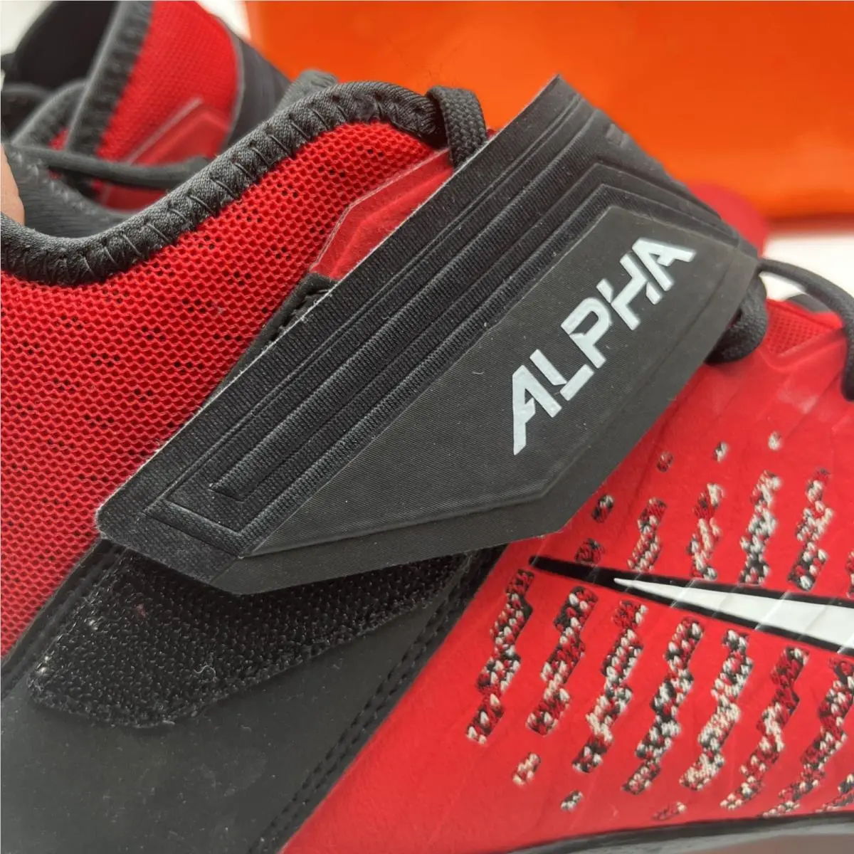 Nike shoes - Nike Alpha Menace Pro 2 - AQ3209-601 - Red, Manufacturer: University Red/White-Black (UPC: 193658279109) 7