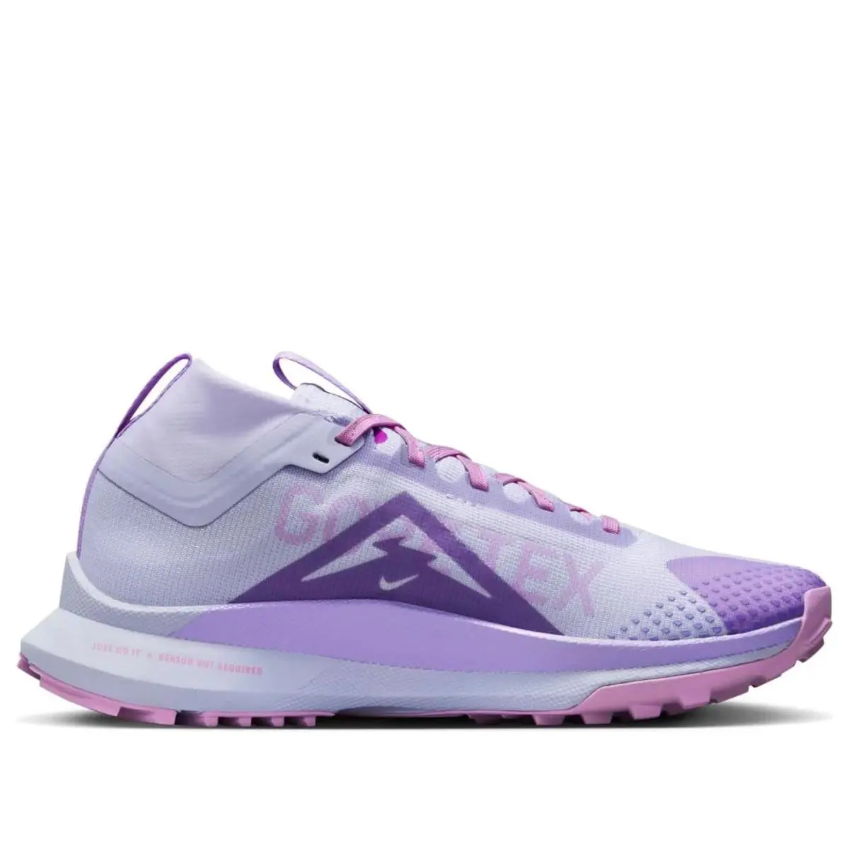 Nike React Pegasus Trail 4 Gtx Gore-tex Women’s Sz 5.5 Hiking Trail Shoes Purple