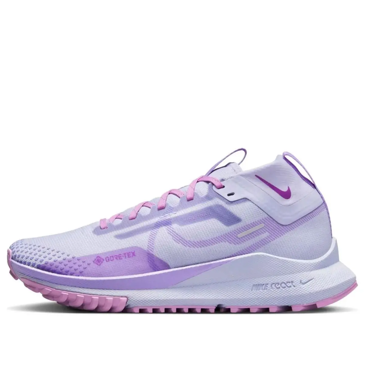 Nike shoes - Nike React Pegasus Trail 4 - DJ7929-501 - Purple, Manufacturer: Oxygen Purple/Rush Fuchsia/Vivid Purple/Space Purple 0