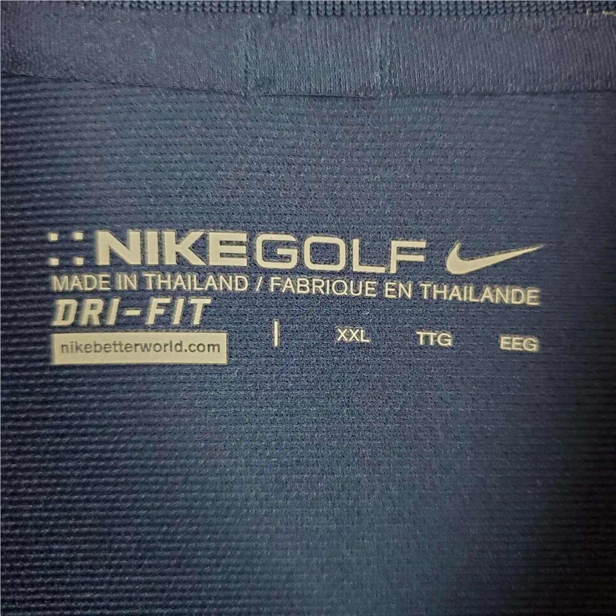 Nike clothing - short sleeve performance golf tennis casual button water breathable UV Protection breathable blue size mens stretchy Dri-Fit Tour Performance swoosh logo astros dodgers mlb baseball - Blue 9