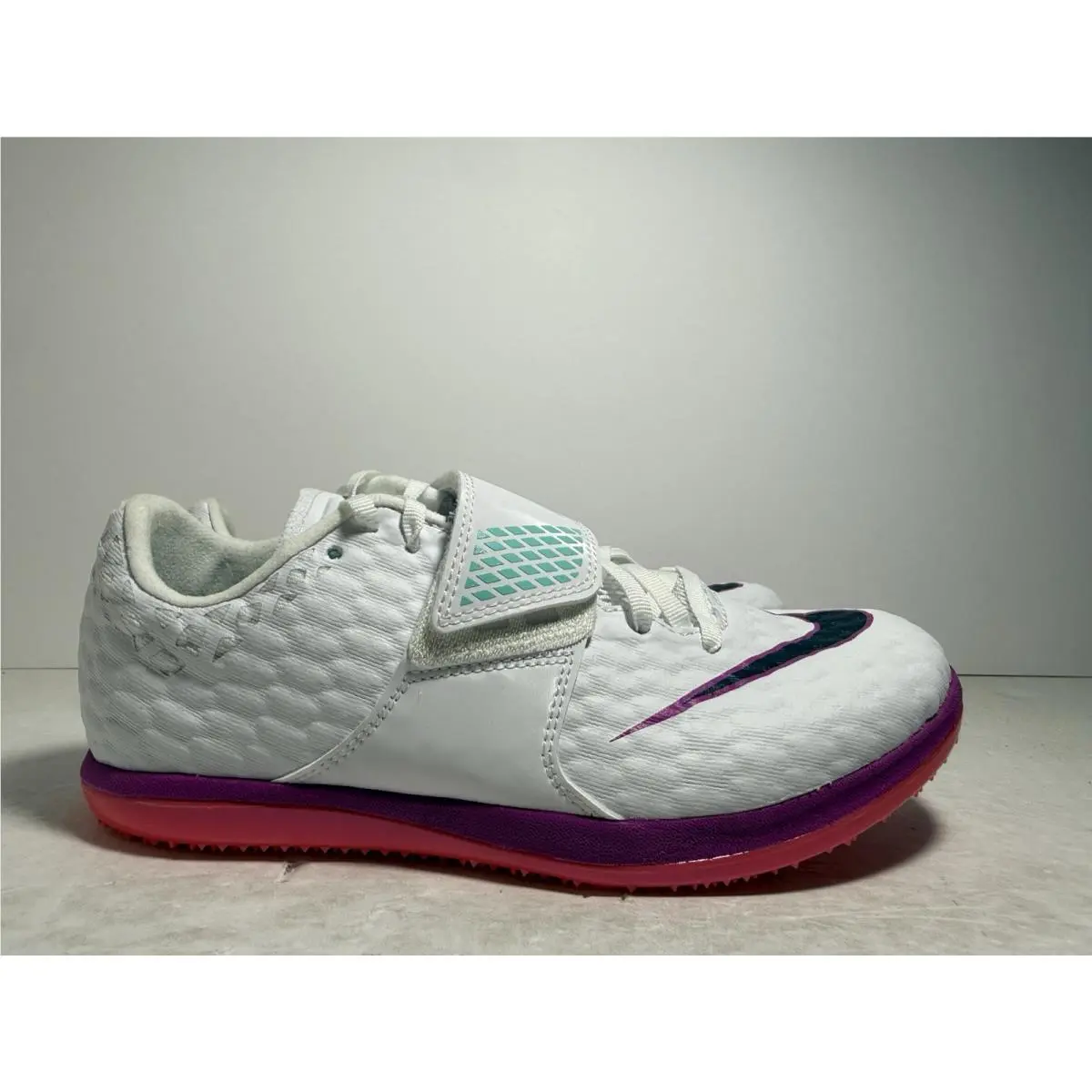 Nike shoes - Nike High Jump Elite - High Jump Elite - FZ9636-101 - White / Hyper Violet / Obsidian / Bright Crimson (UPC: 00198483668821) 0