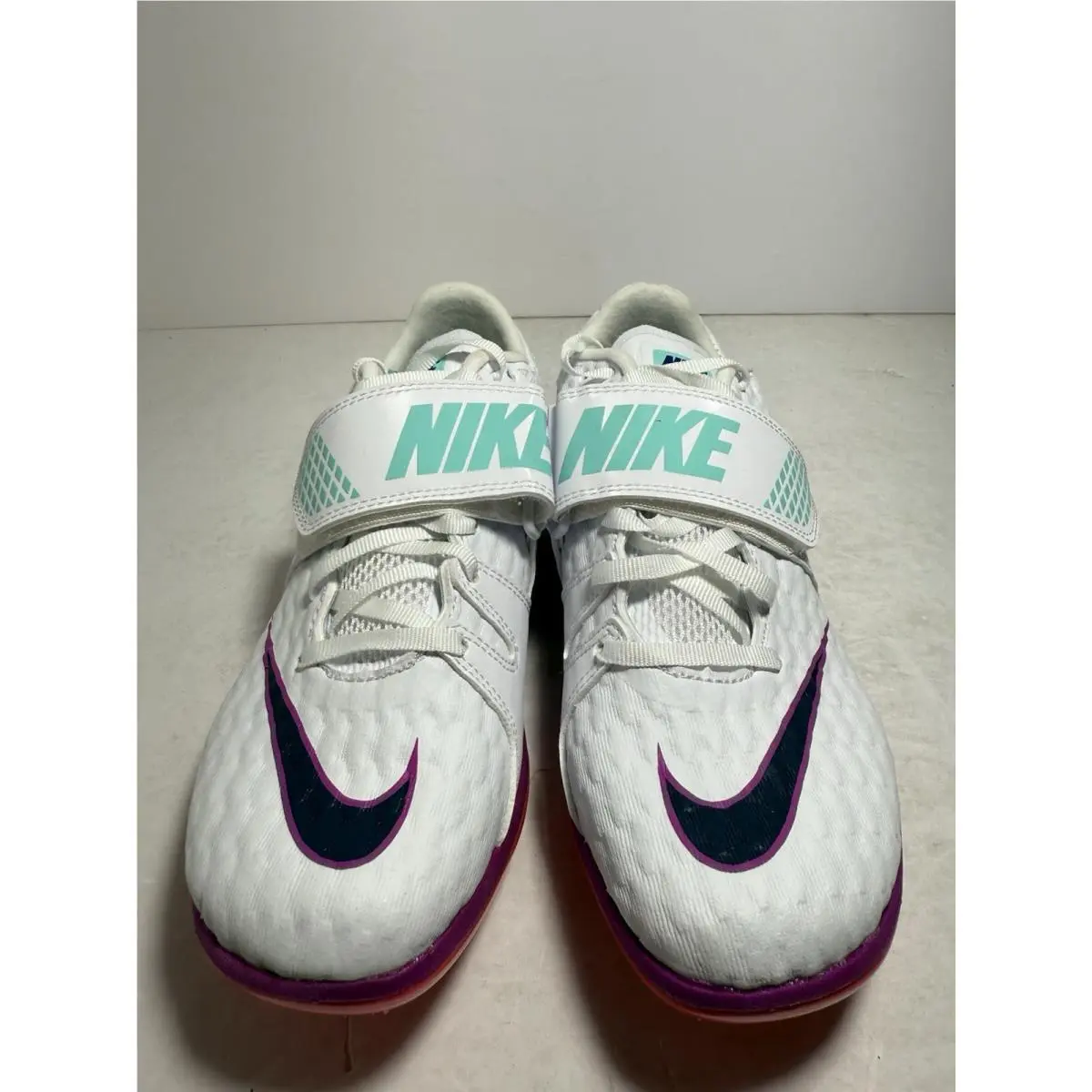 Nike shoes - Nike High Jump Elite - High Jump Elite - FZ9636-101 - White / Hyper Violet / Obsidian / Bright Crimson (UPC: 00198483668821) 1