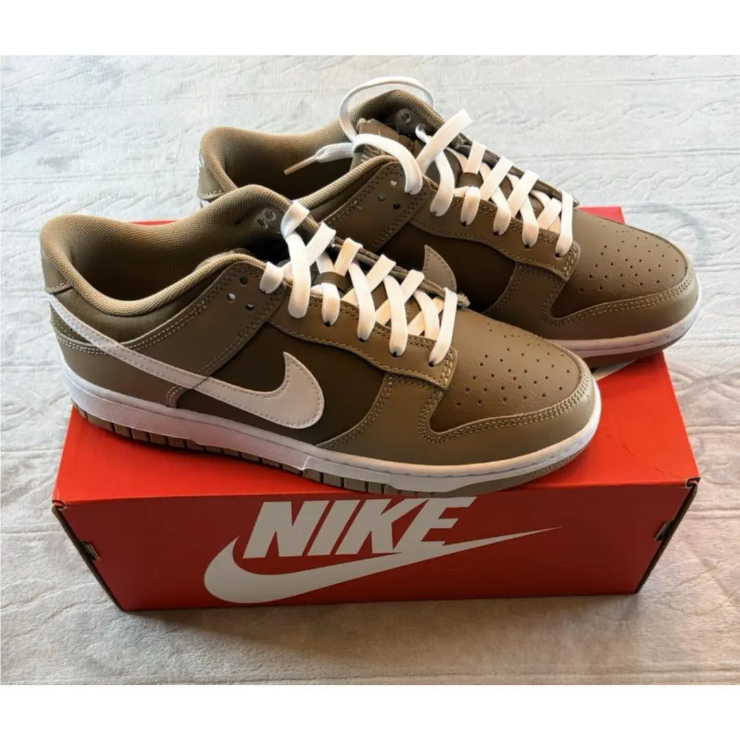 2022  Dunk Low Retro Judge Grey Khaki White DJ6188-200 Men Size 9.5 by Nike