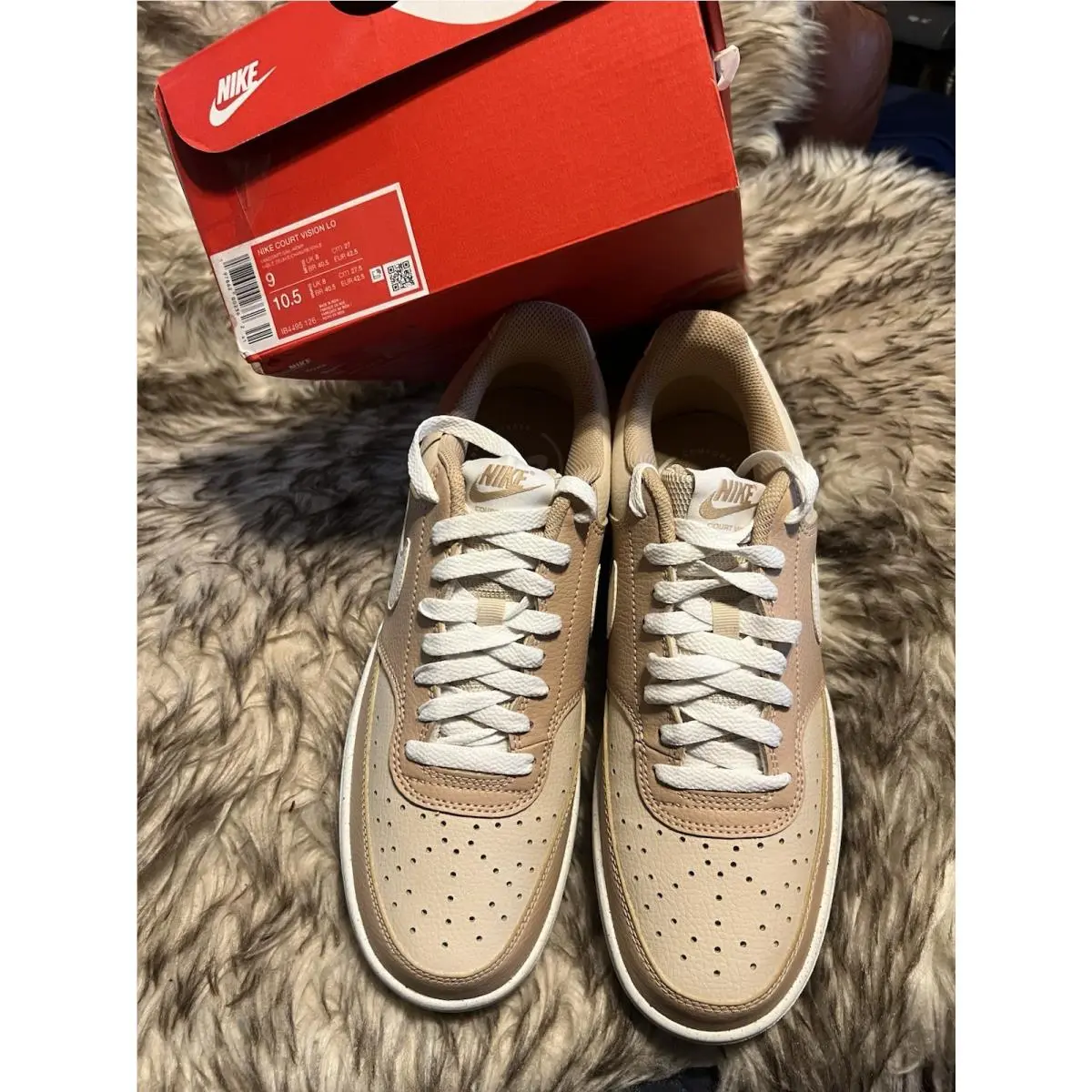 Nike shoes - Nike Court Vision - Court Vision - Brown 0