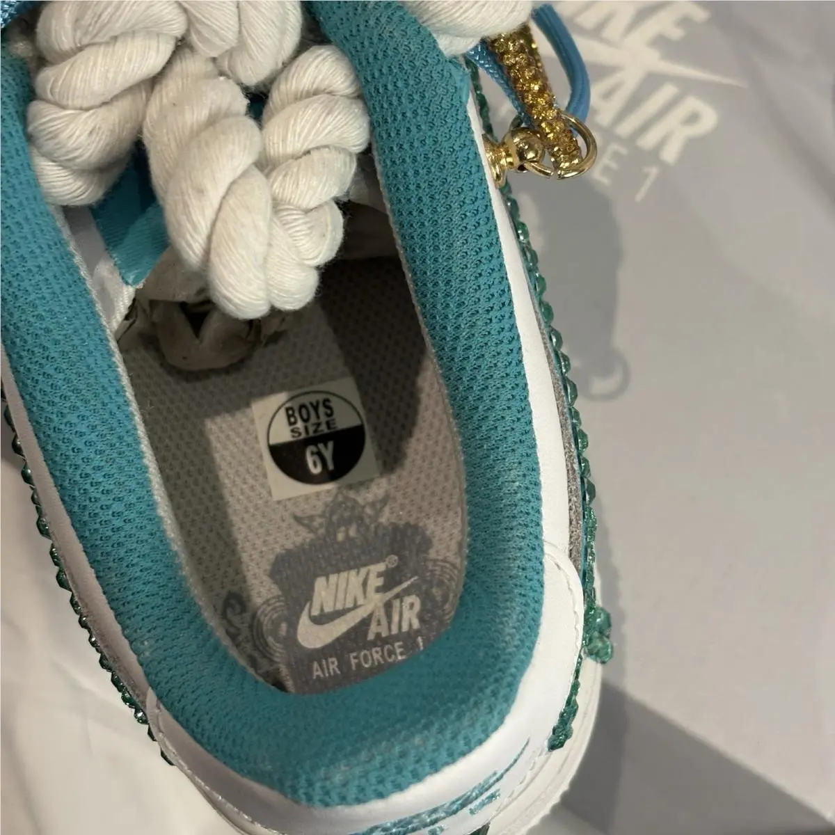 Nike shoes - Nike Air Force 1 - Air Force - White 8