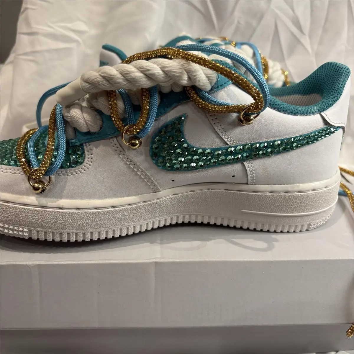 Nike shoes - Nike Air Force 1 - Air Force - White 6