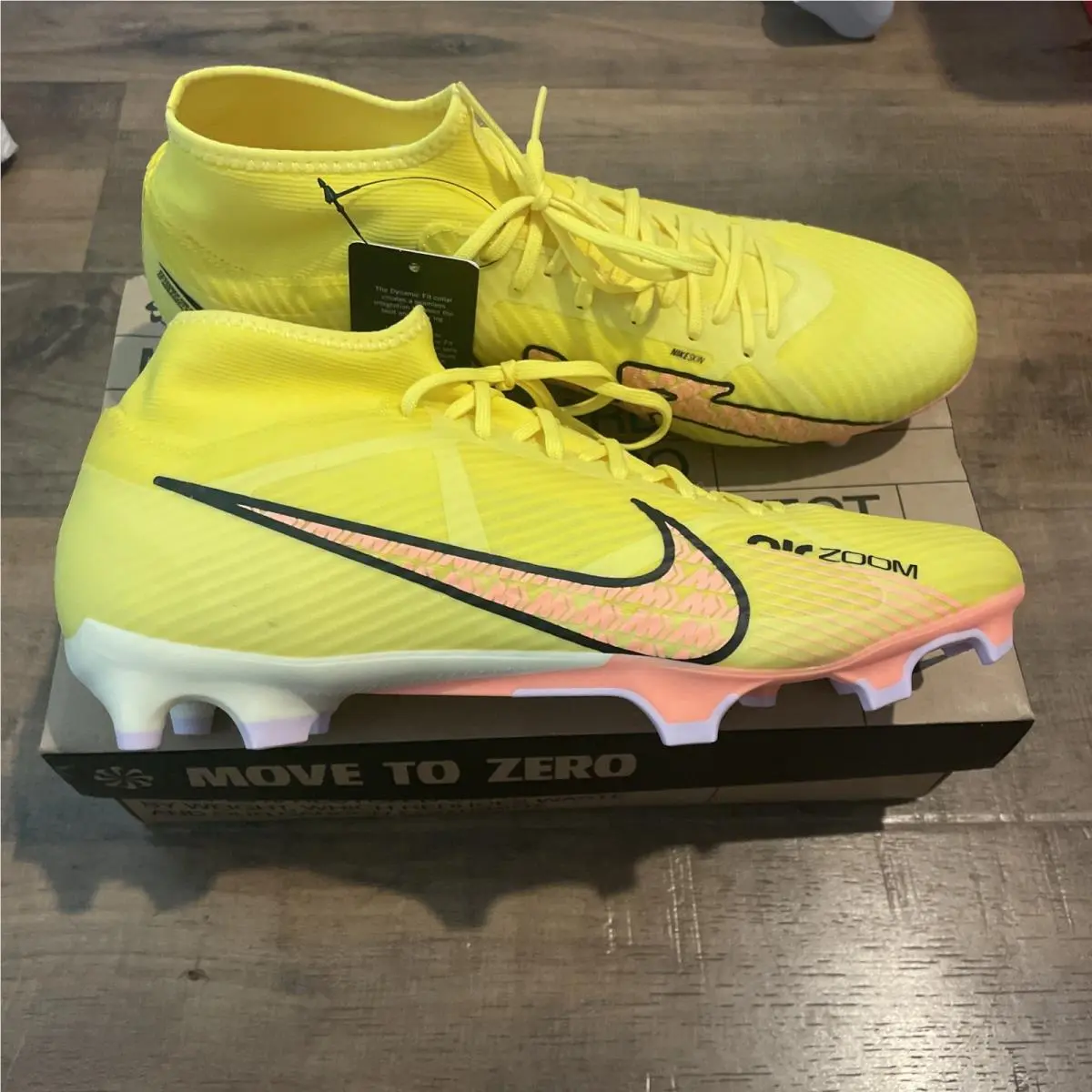 Nike Zoom Mercurial Superfly 9 Academy MG Lucent Pack Soccer Mens 11.5 Womens 13