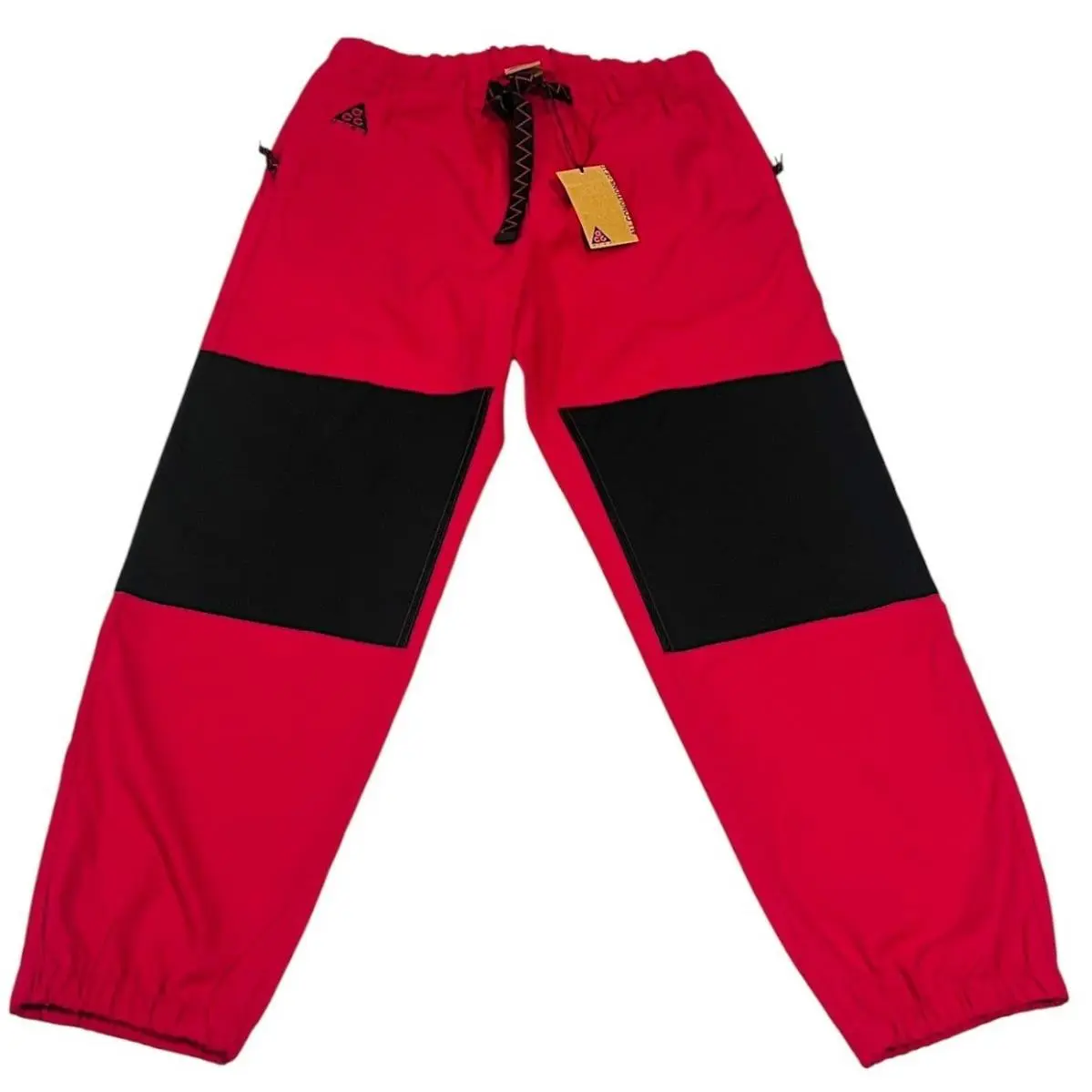 Acg Trail Pants Men`s M Fuchsia Black Belted Joggers by Nike