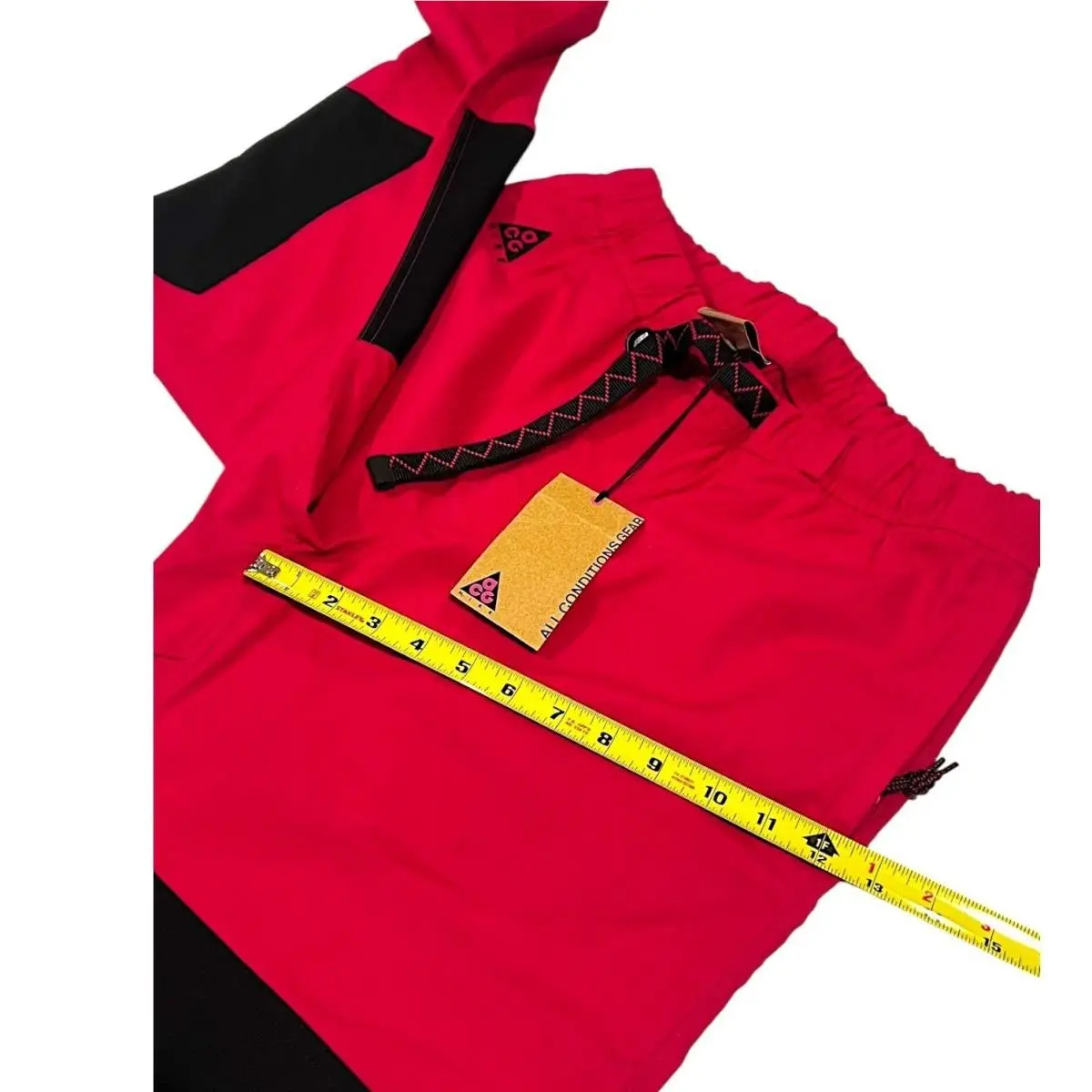 Nike clothing - Nike ACG Trail Pants CD4540-607 - Red 9