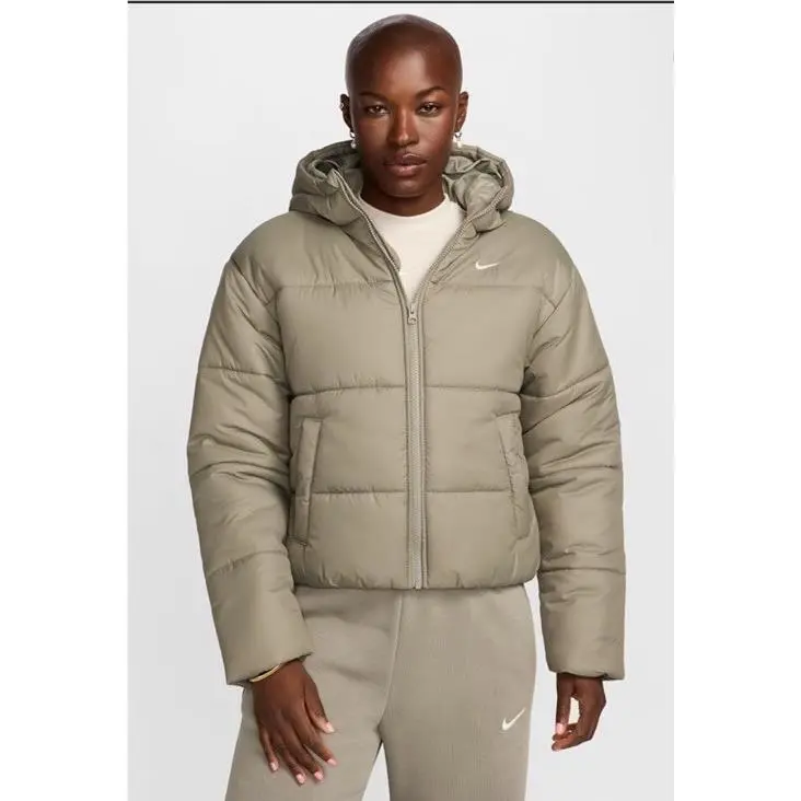 Therma-fit Puffer Hooded Jacket Women Size XS W/tags Loose Fit by Nike