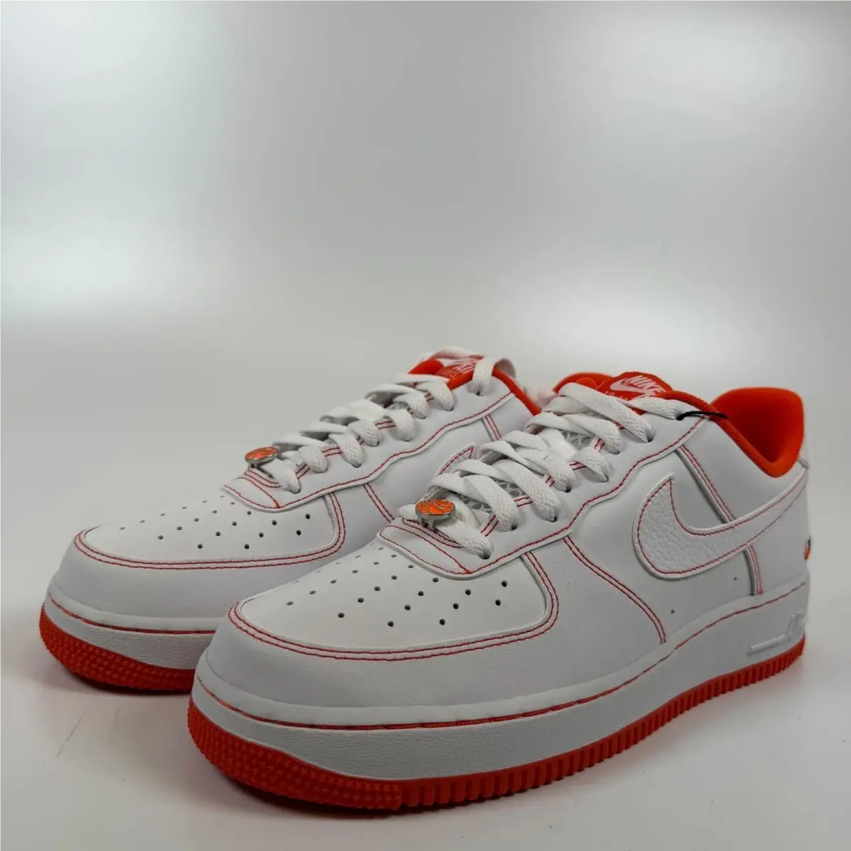 Air Force 1 Low Rucker Park 2020 White Team Orange CT2585-100 Mens 9.5 by Nike