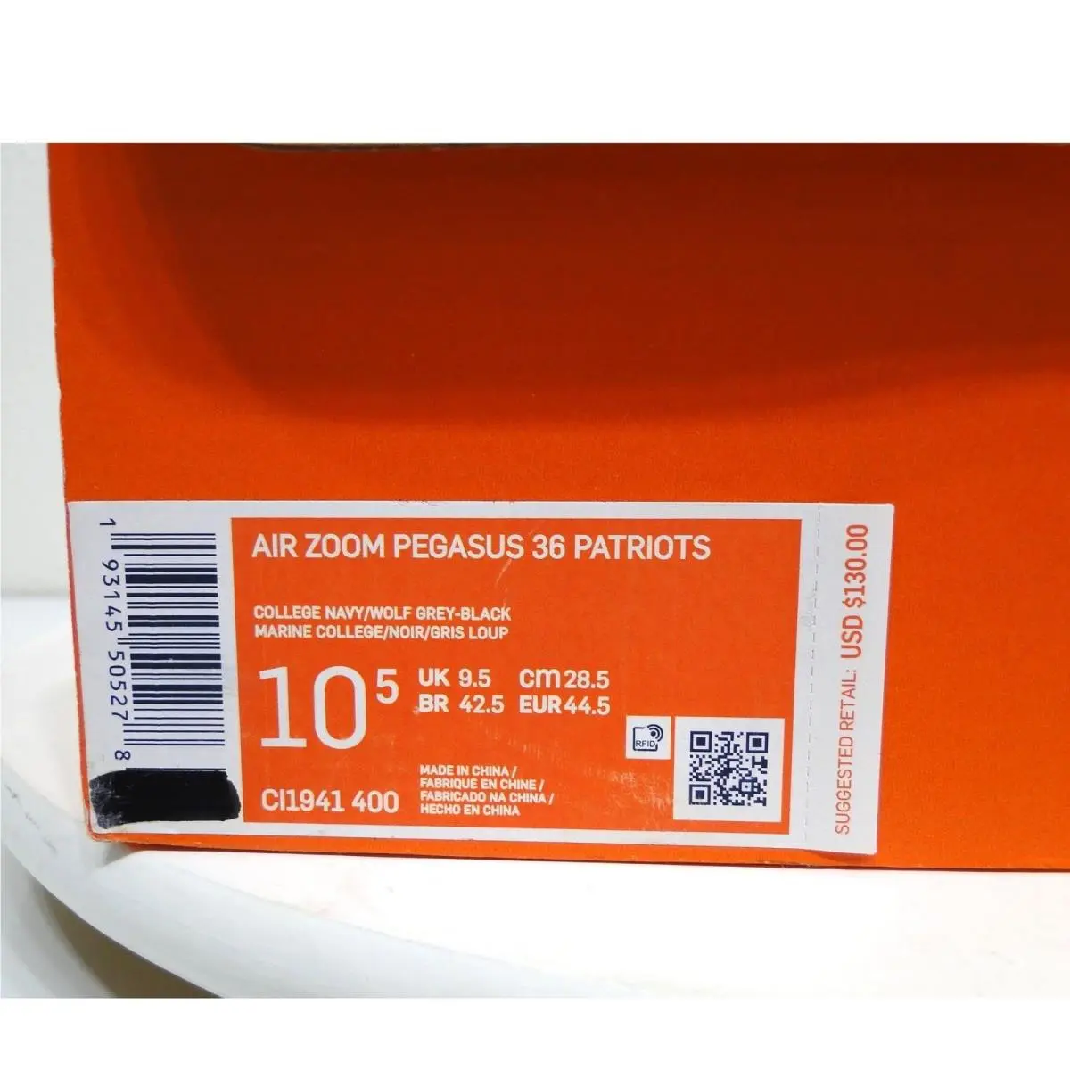Nike shoes - Nike Air Zoom Pegasus 36 Patriots - Blue 12