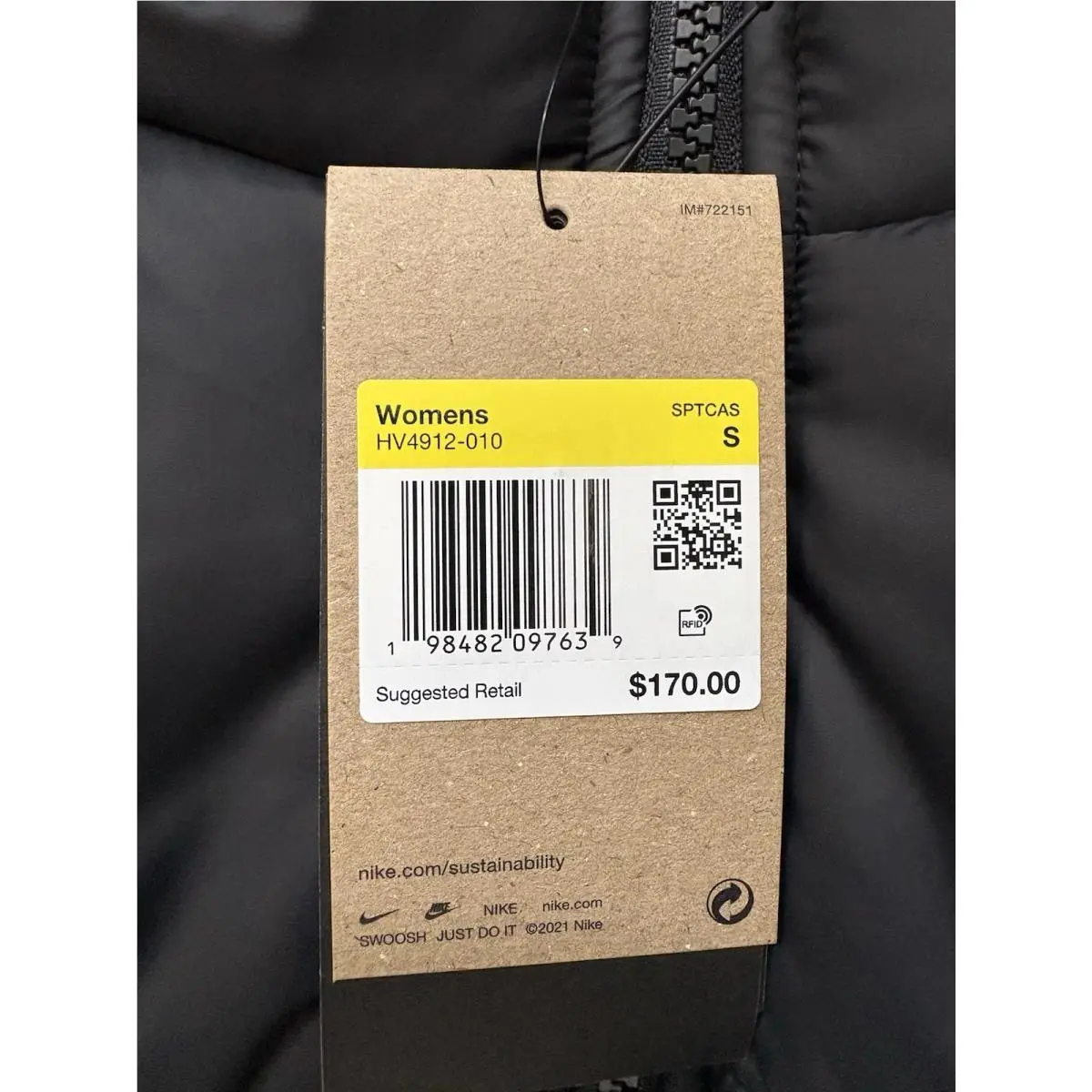 Nike clothing - Black (UPC: 0198482097639) 2
