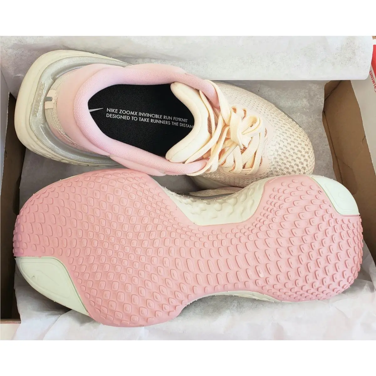 Nike shoes - Nike Zoomx Invincible Run Flyknit - CT2229-800 - Guava Ice (UPC: 00194958822033) 1
