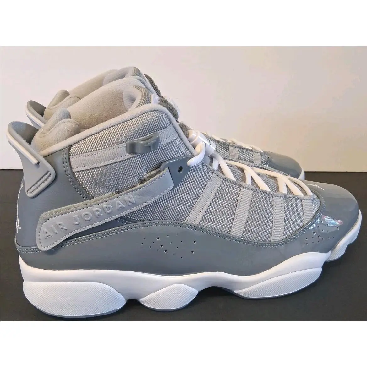 Nike shoes - Air Jordan 6 Rings - Air Rings - 322992-015 - cool grey/ white/ wolf grey 1