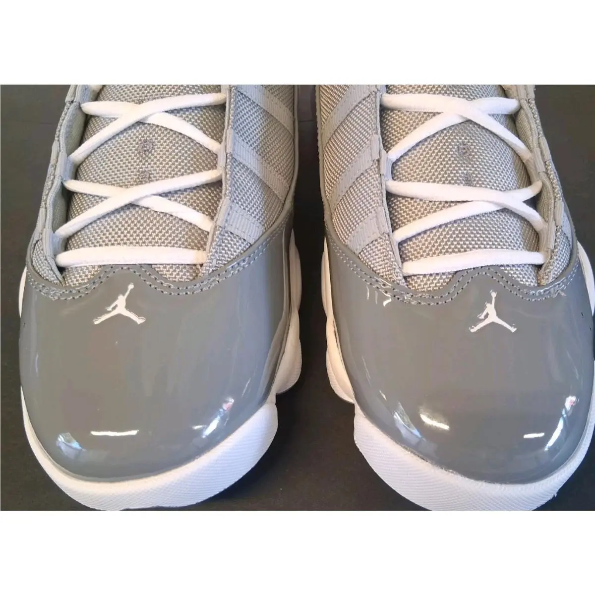 Nike shoes - Air Jordan 6 Rings - Air Rings - 322992-015 - cool grey/ white/ wolf grey 5