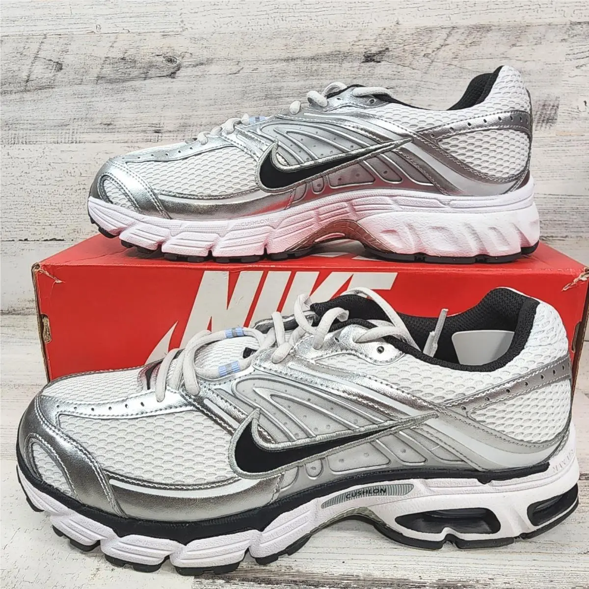 Nike shoes - Nike Air Max Moto 2K - Silver 1