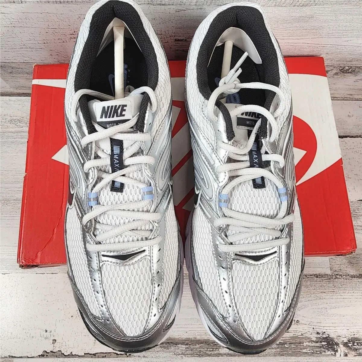 Nike shoes - Nike Air Max Moto 2K - Silver 4