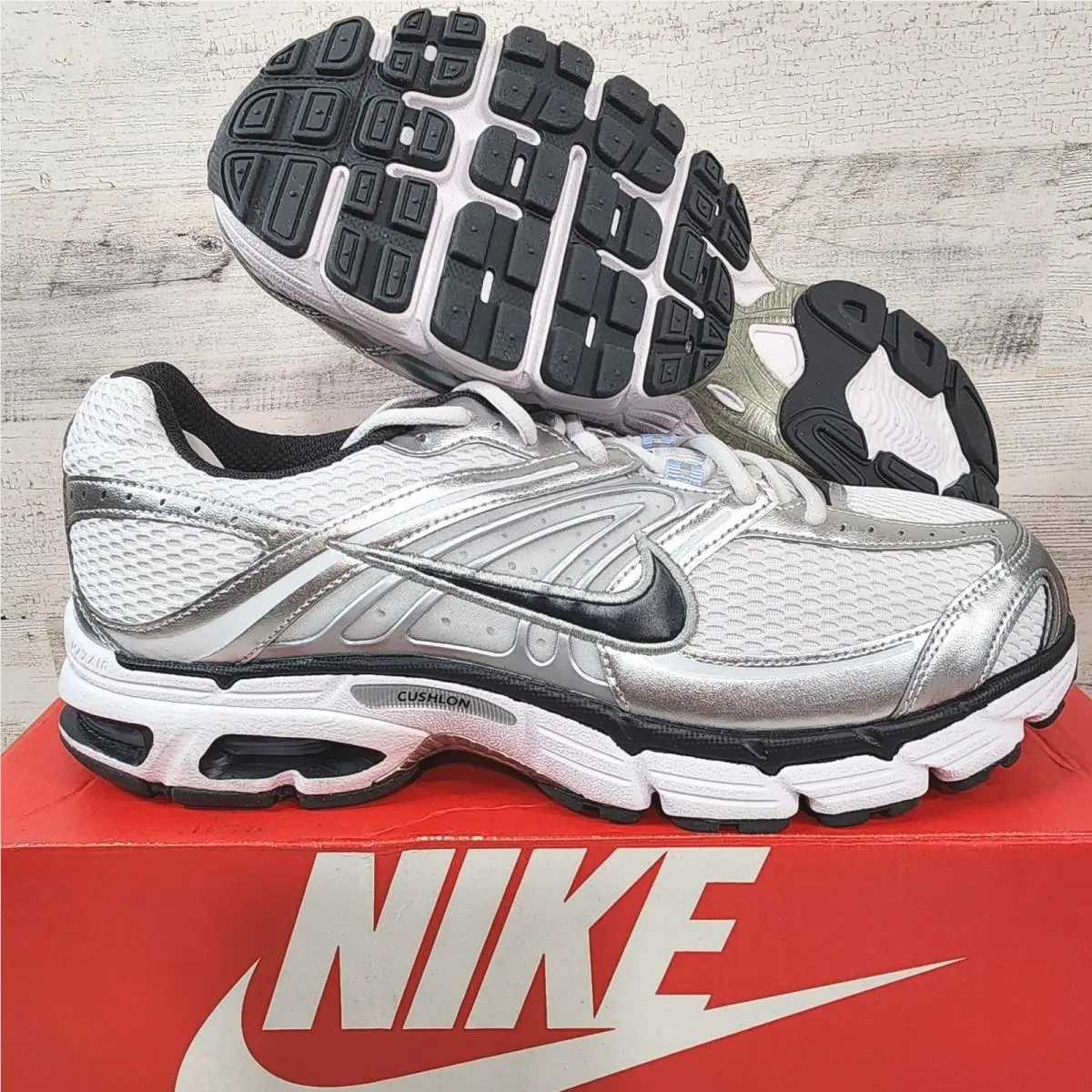 Men  Air Max Moto 2K Photon Dust / Metallic Silver SZ 12 IQ7592-025 by Nike