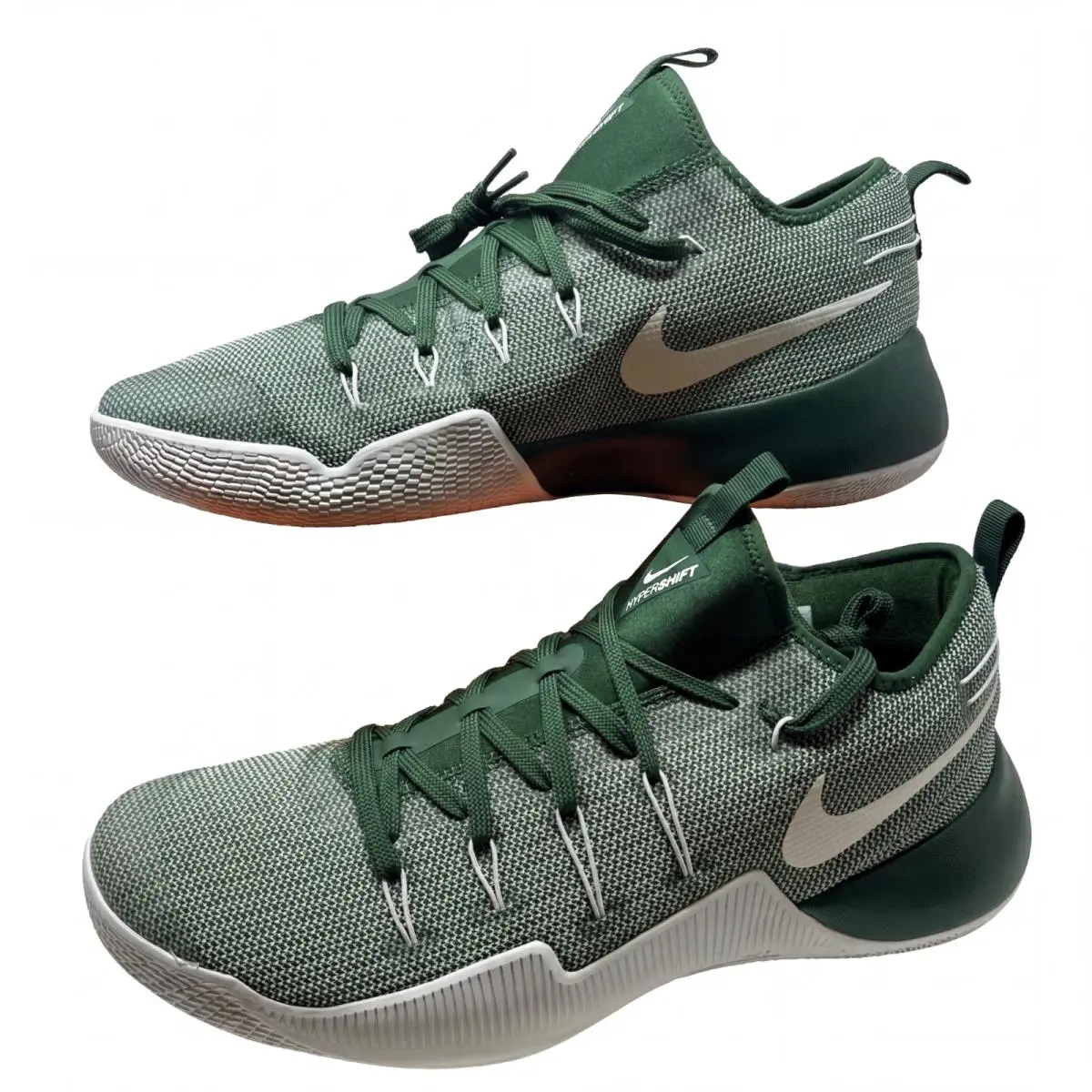 Nike Hypershift Gorge Green White Team Basketball Sneakers 844387-310 Mens 16