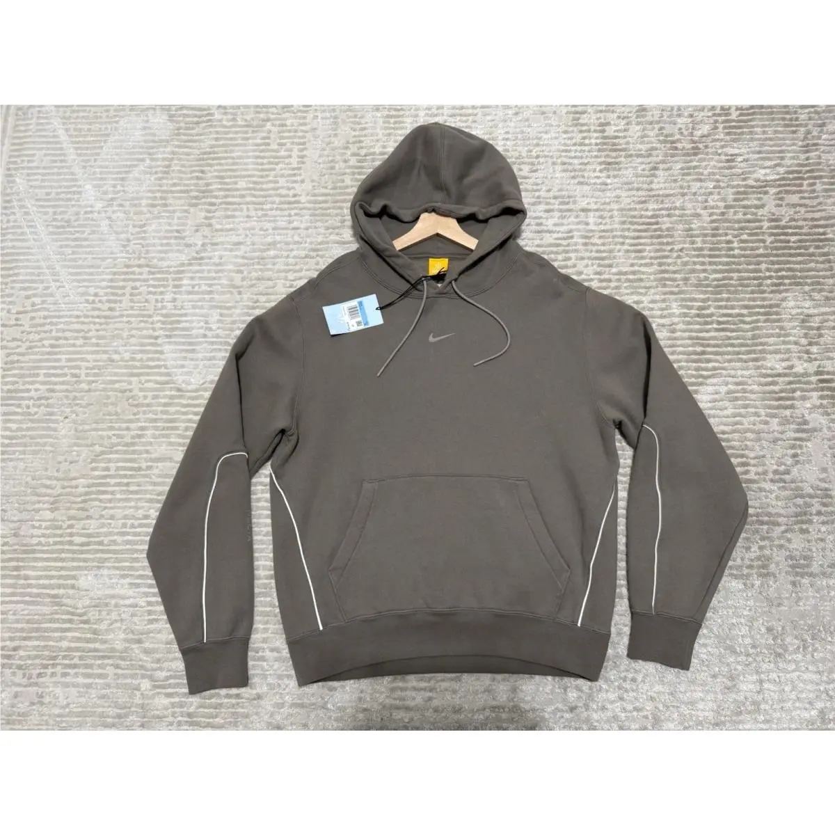 Nocta Fleece CS Hoodie Center Swoosh Hoodie Brown - Medium by Nike