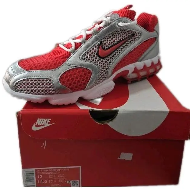 Nike shoes - Nike Air Zoom Spiridon - Air Zoom Spiridon - CJ1288-600 - Red/ Grey/White/Black 0
