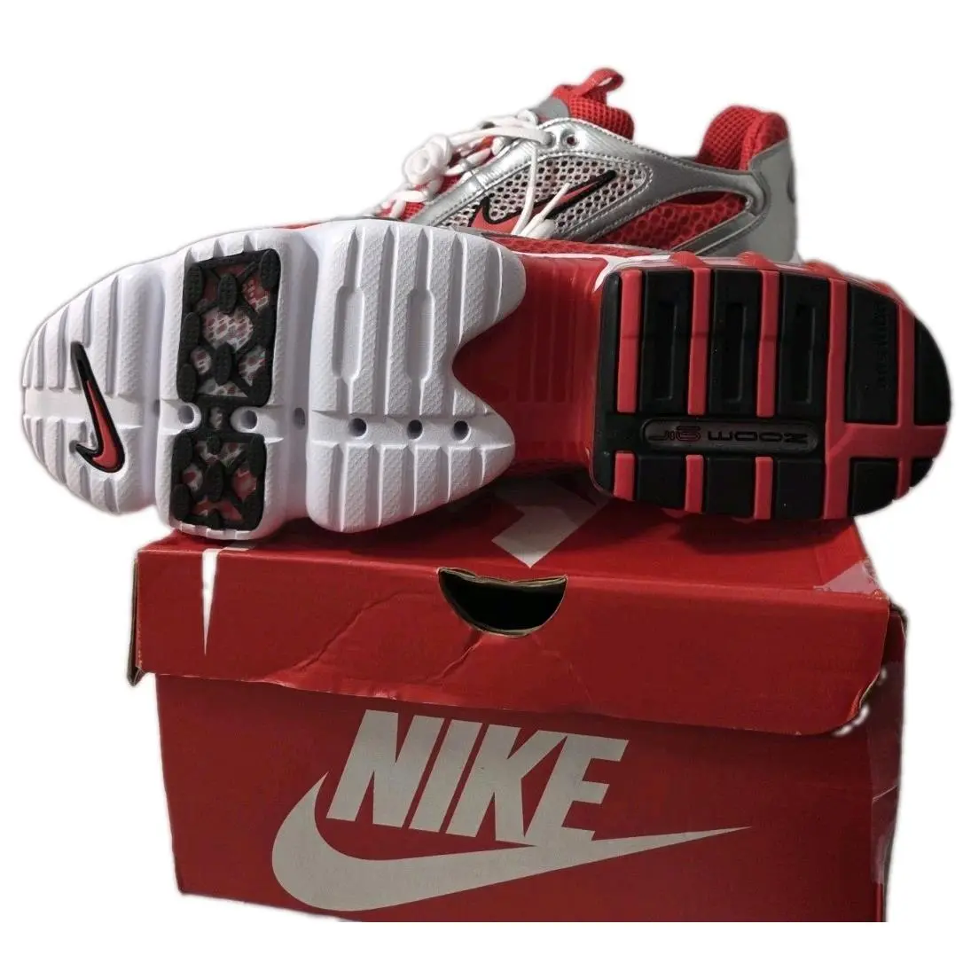 Nike shoes - Nike Air Zoom Spiridon - Air Zoom Spiridon - CJ1288-600 - Red/ Grey/White/Black 7