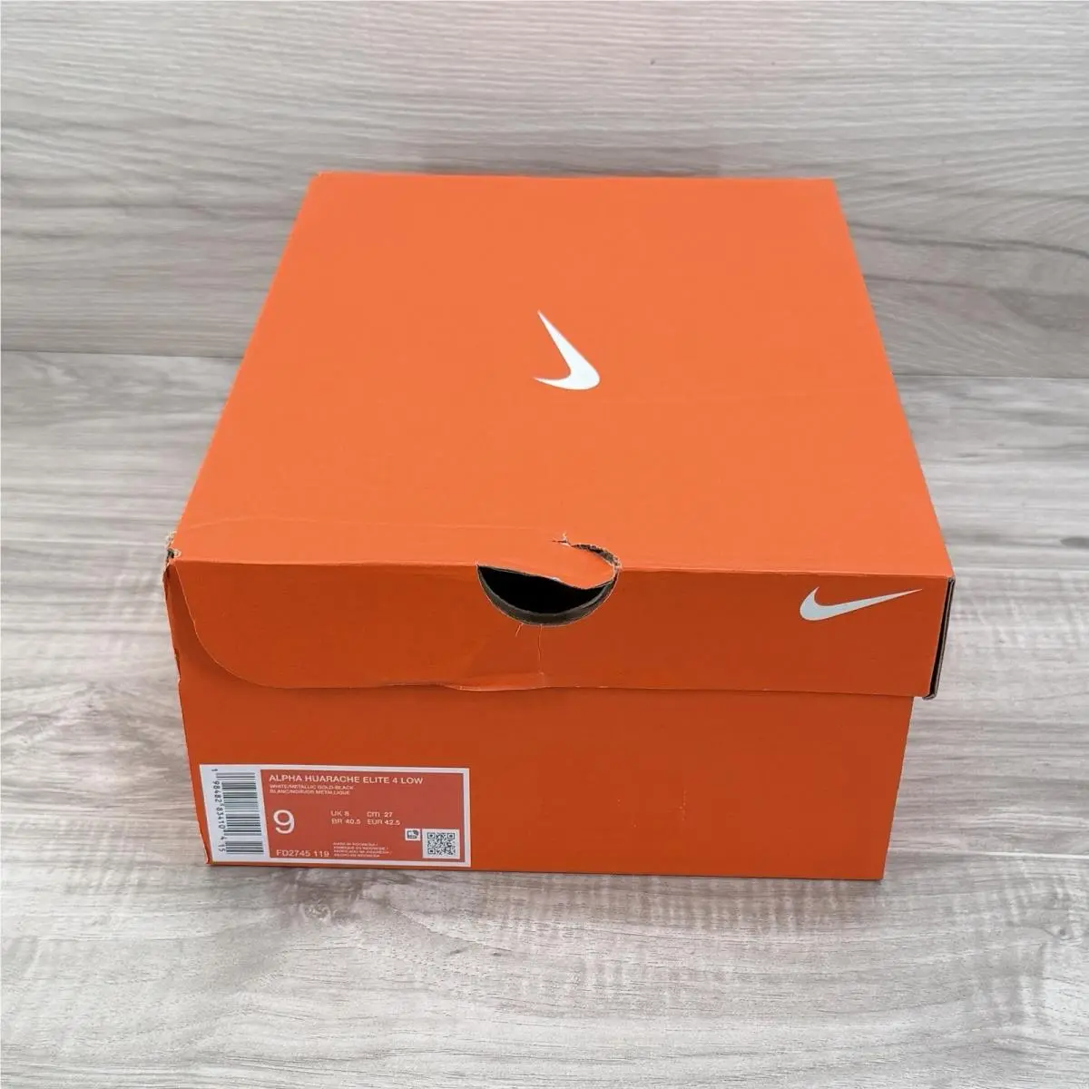 Nike shoes - Nike Alpha Huarache Elite 4 - FD2745-119 - White 7