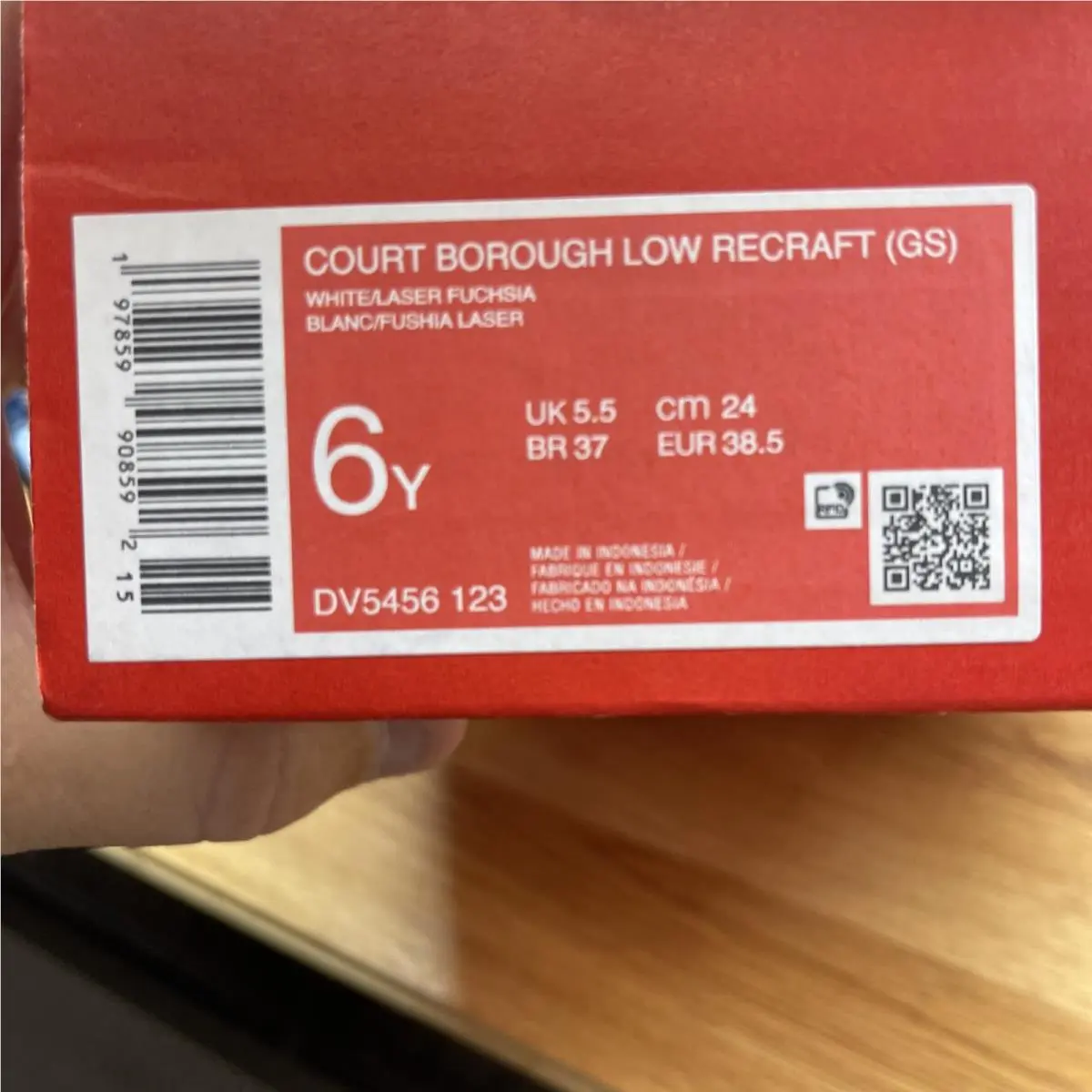 Nike shoes - Nike Court Borough - Court Borough - Pink 6