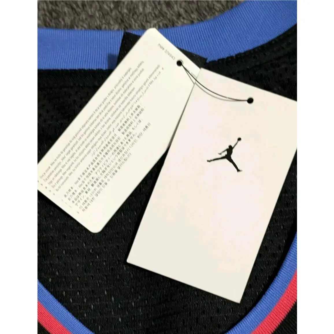 Nike clothing - Jordan Jersey - Jersey - AV6629-010 - Black, Manufacturer: Black (UPC: 193146055994) 5