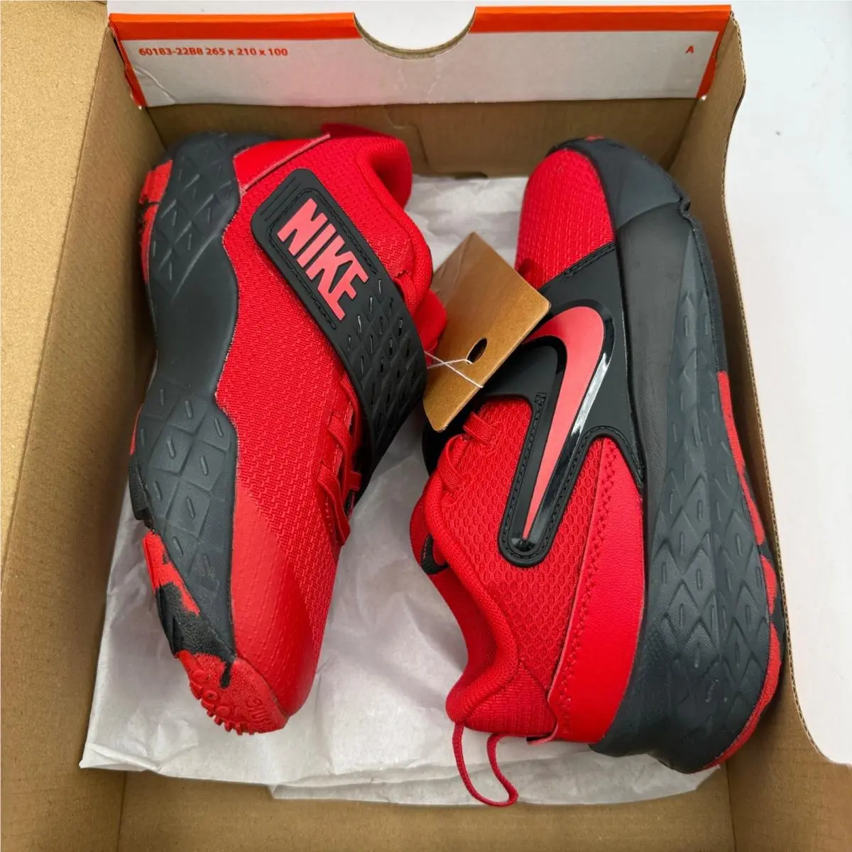 Nike shoes - Nike Team Hustle D 12 - Red 4