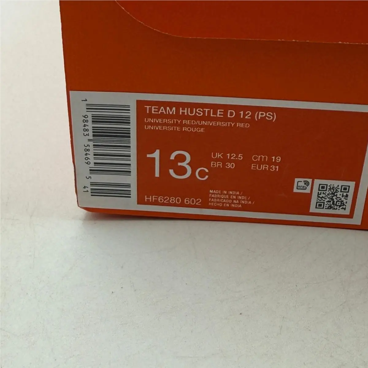 Nike shoes - Nike Team Hustle D 12 - Red 5