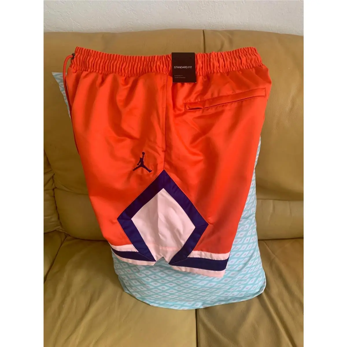 Nike clothing - Orange/Crimson Tint-Deep Royal Blue (UPC: 0666003654437) 3
