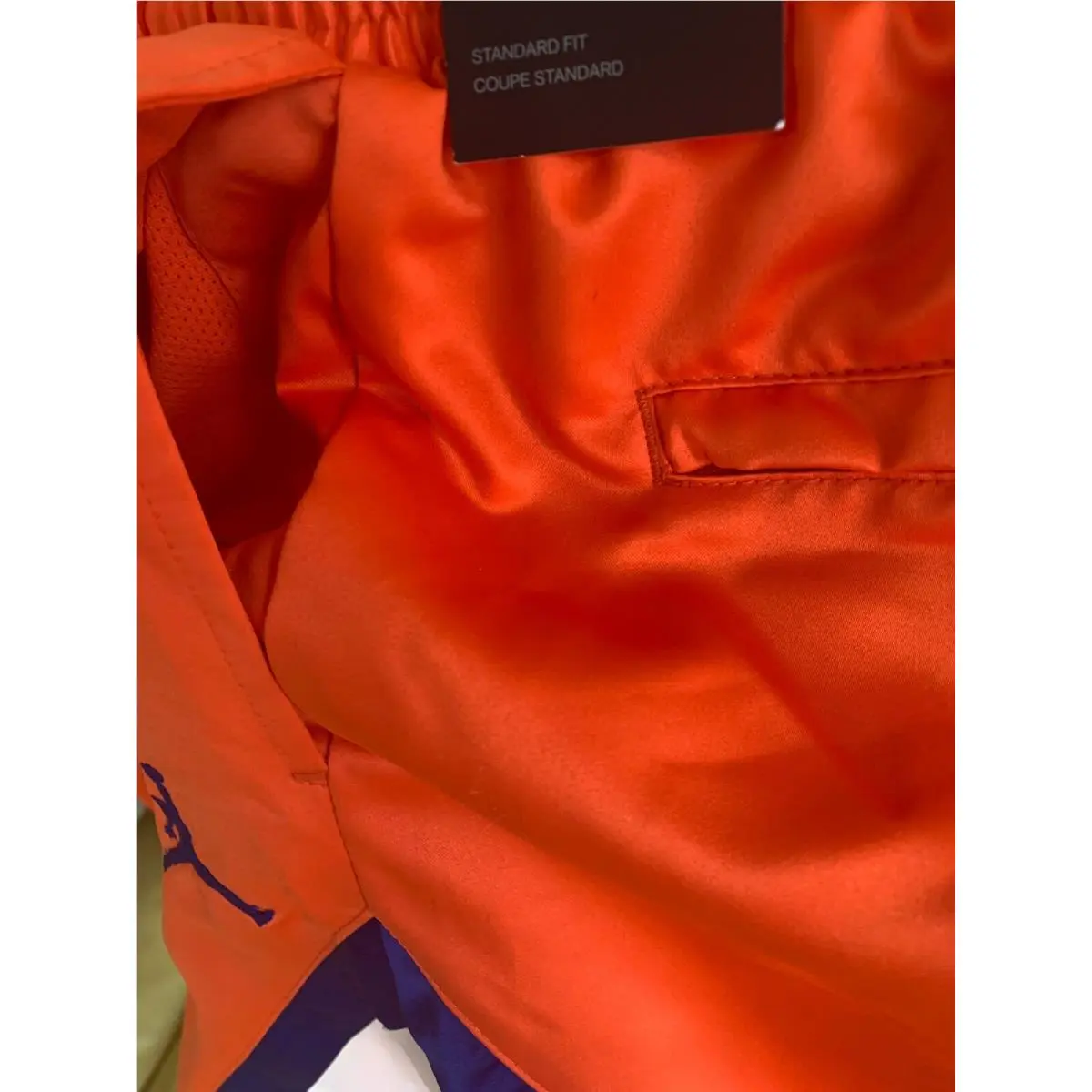 Nike clothing - Orange/Crimson Tint-Deep Royal Blue (UPC: 0666003654437) 5
