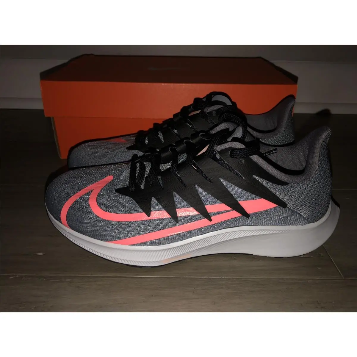 Nike shoes - Nike Zoom Fly - Zoom Fly - CD7287 002 - COOL GREY LAVA GLOW BLACK (UPC: 192499408051) 1