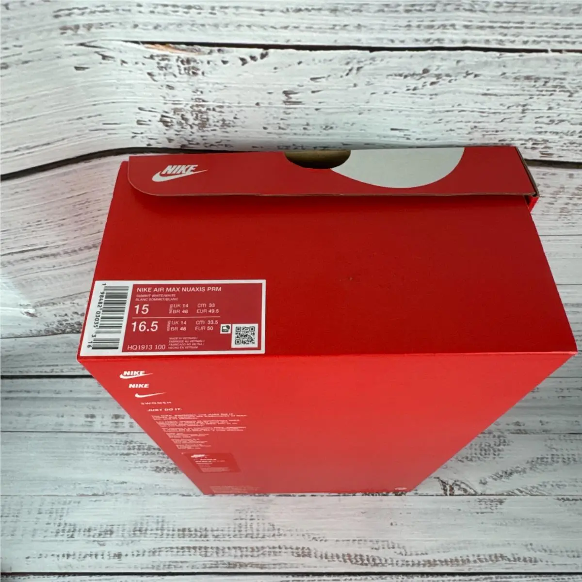 Nike shoes - Nike Air Max Nuaxis - Air Max Nuaxis - HQ1913-100 - White (UPC: 198482030353) 8