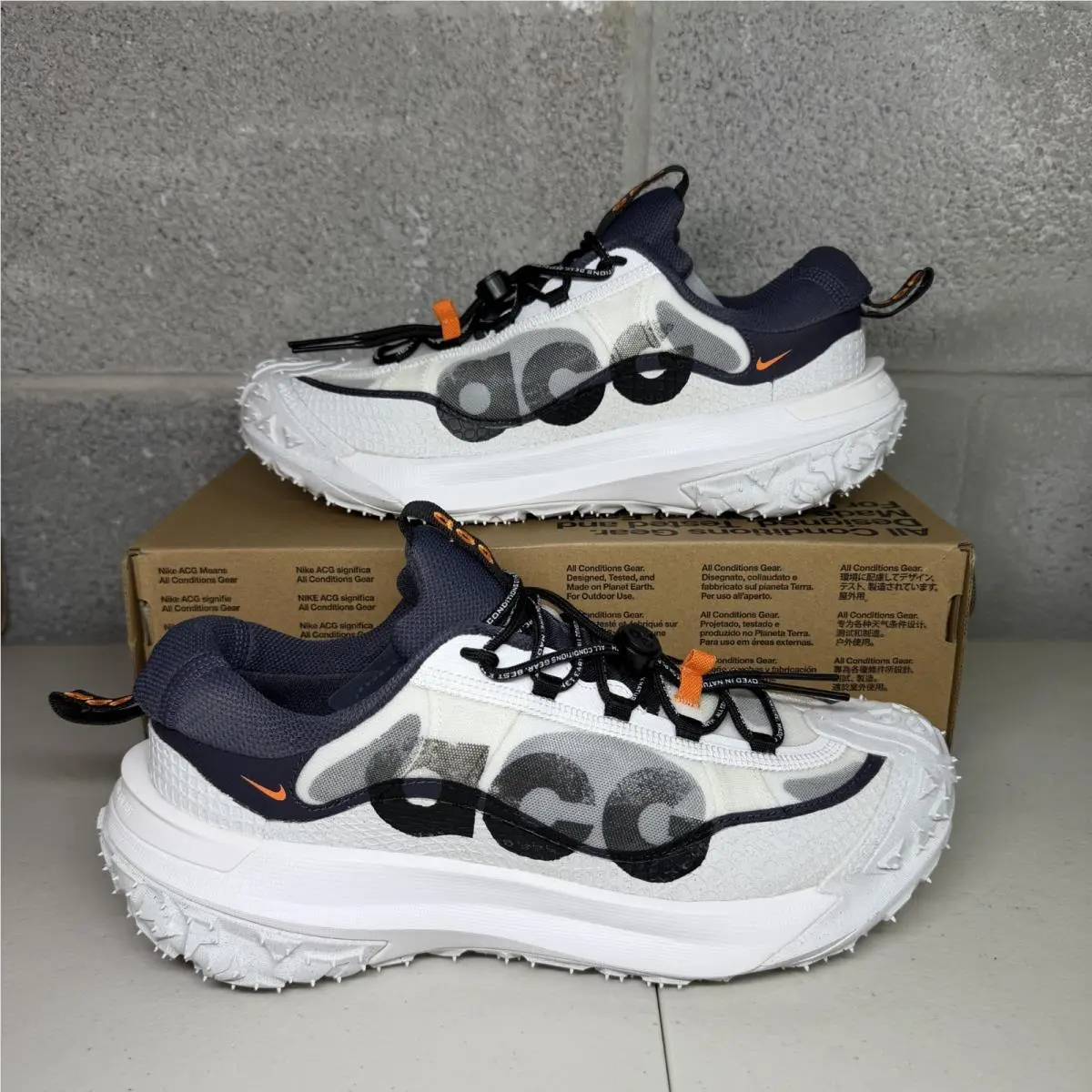 Nike shoes - Nike ACG Mountain Fly 2 - DV7903-001 - White 0