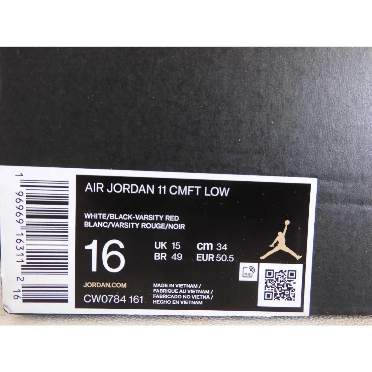 Nike shoes - Air Jordan 11 Low - Air Low - CW0784-161 - White (UPC: 196969163112) 3