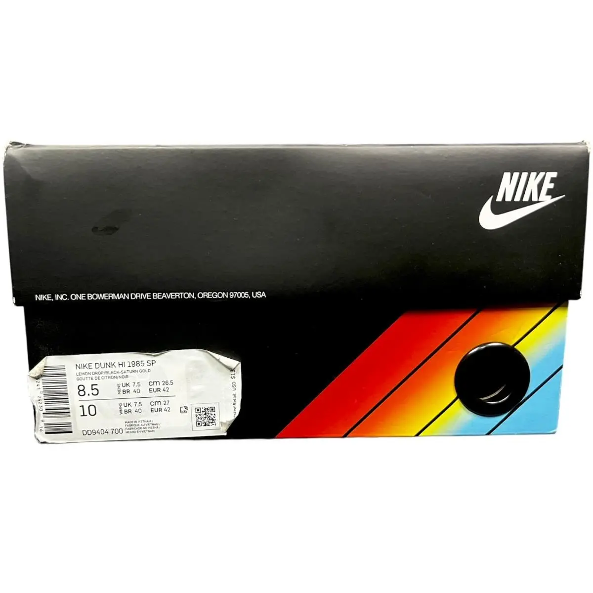 Nike shoes - Nike Dunk Hi - Dunk - DD9404 - Yellow 7