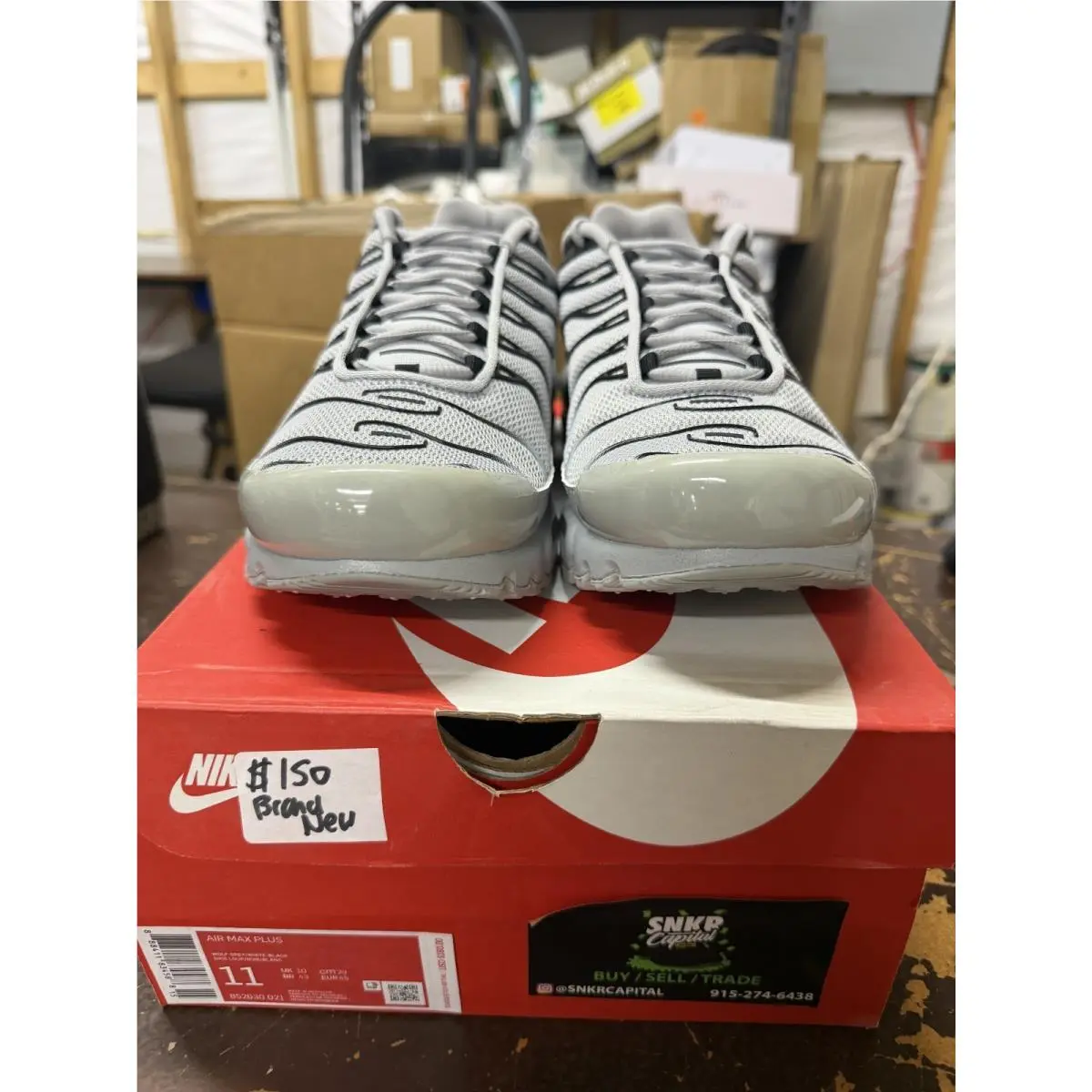 Nike shoes - Nike Air Max Plus - Air Max Plus - 852630-021 - Gray 1