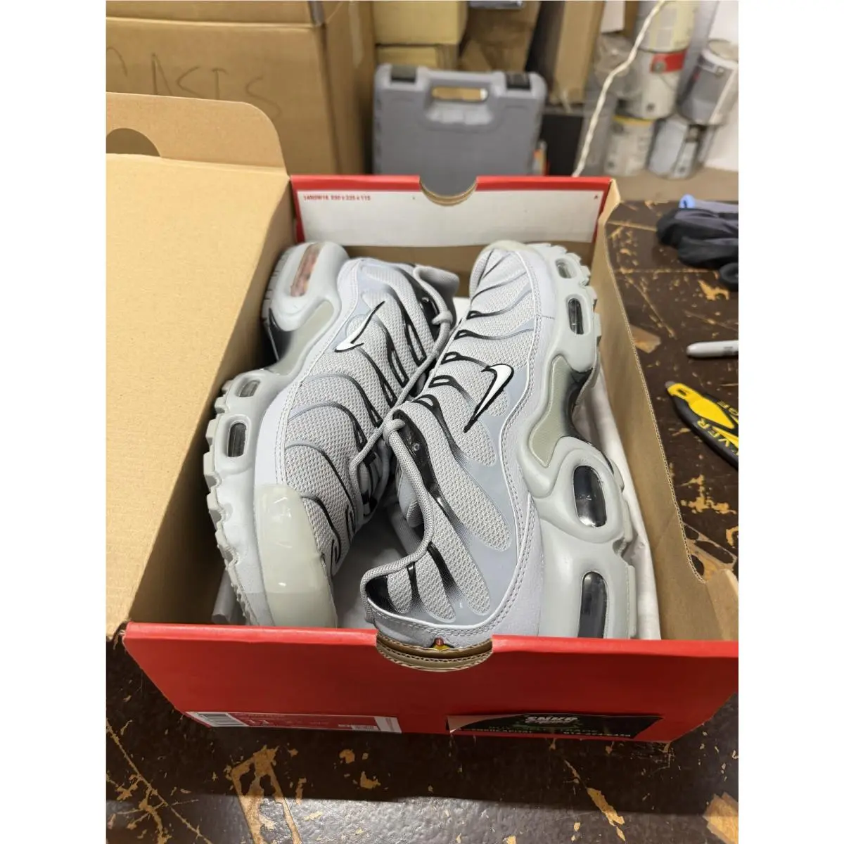 Nike shoes - Nike Air Max Plus - Air Max Plus - 852630-021 - Gray 4