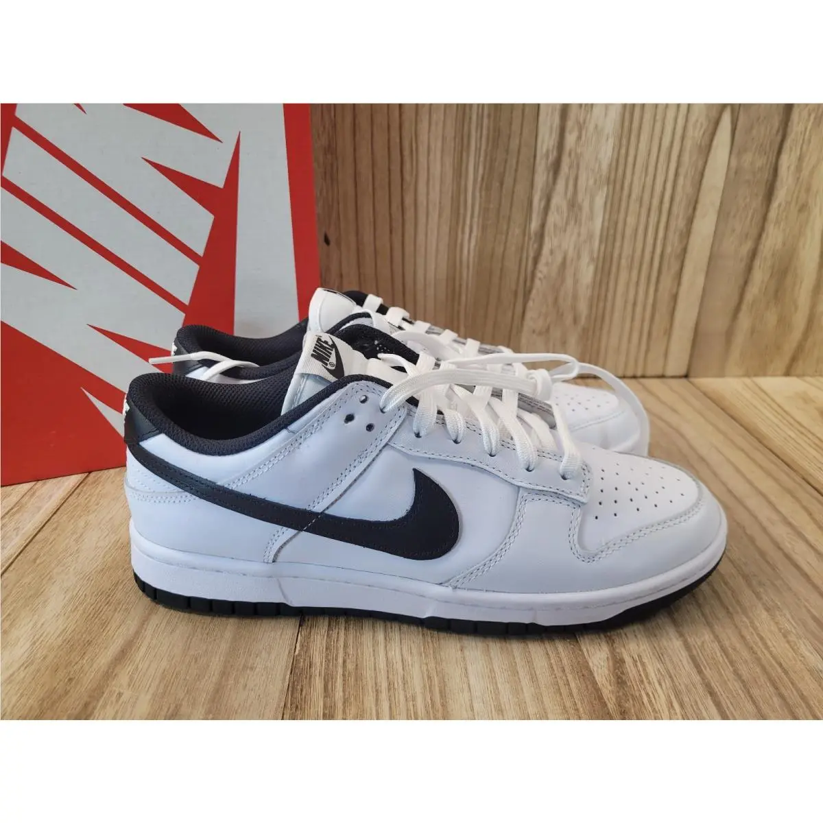 Dunk Low Womens White Black Reverse Panda DD1503-113 Size 10 by Nike