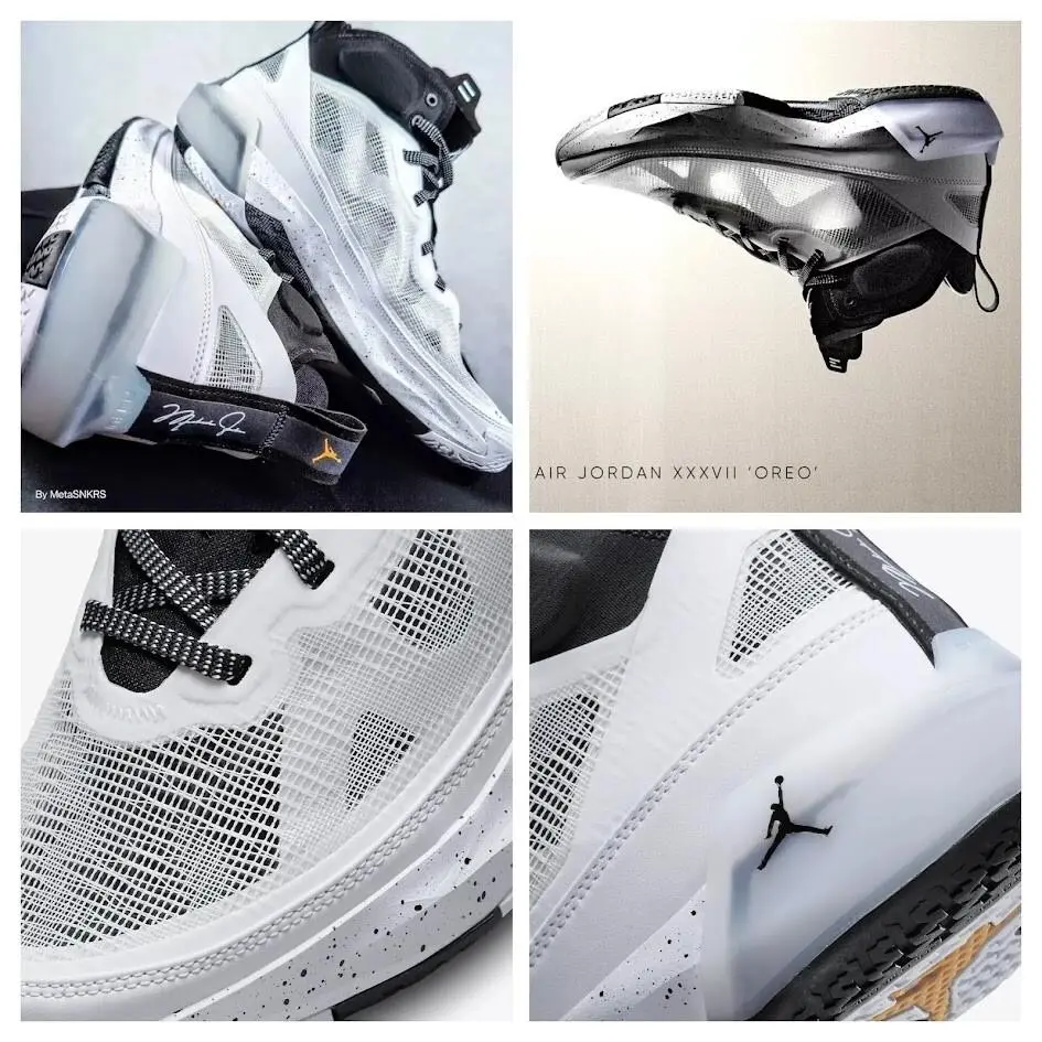 Nike shoes - Air Jordan 37 - Air - DD6958-108 - White/Citrus/Black 1